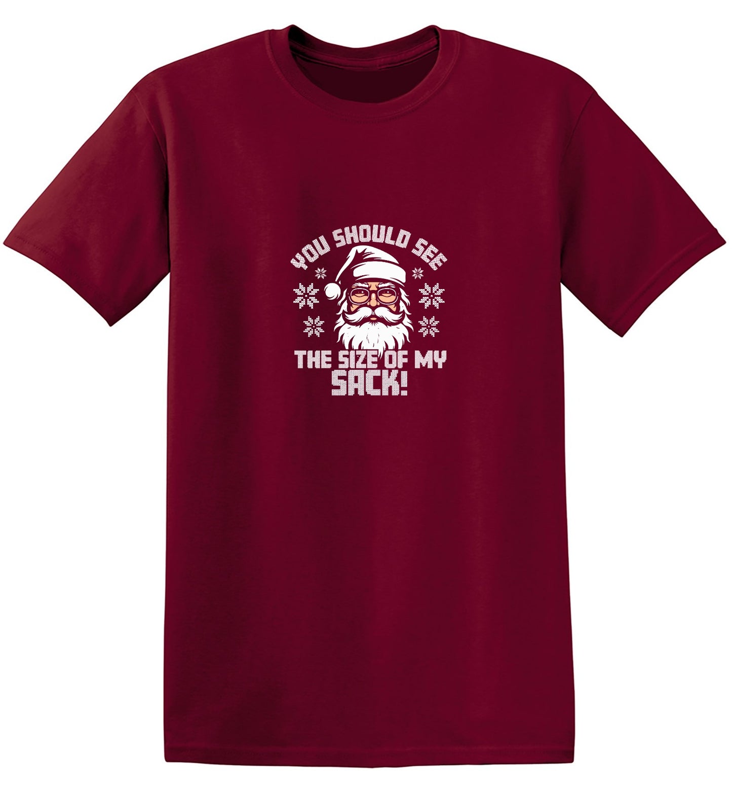 Funny T-Shirts design "You Should See The Size Of My Sack T-Shirt"