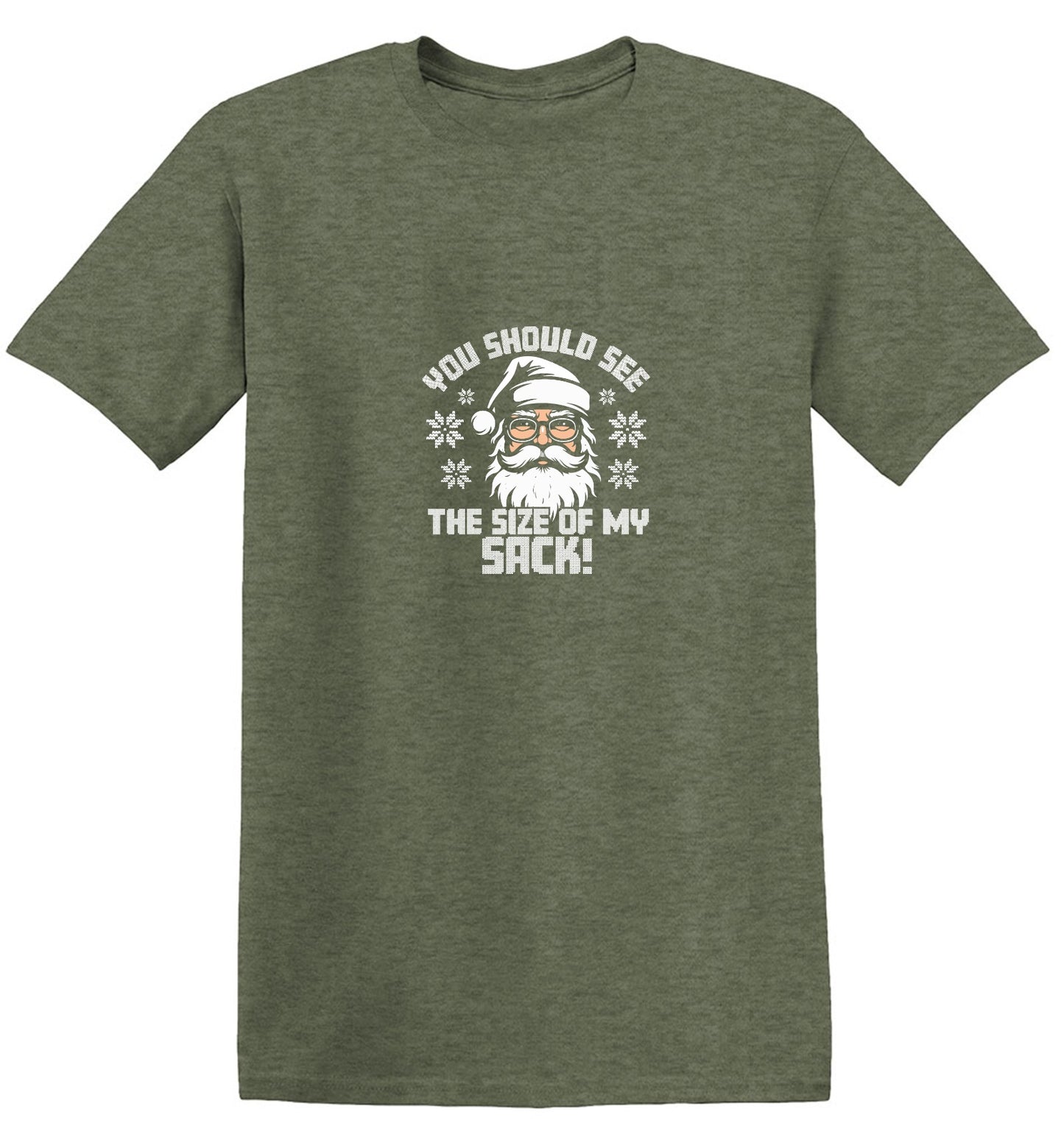 Funny T-Shirts design "You Should See The Size Of My Sack T-Shirt"