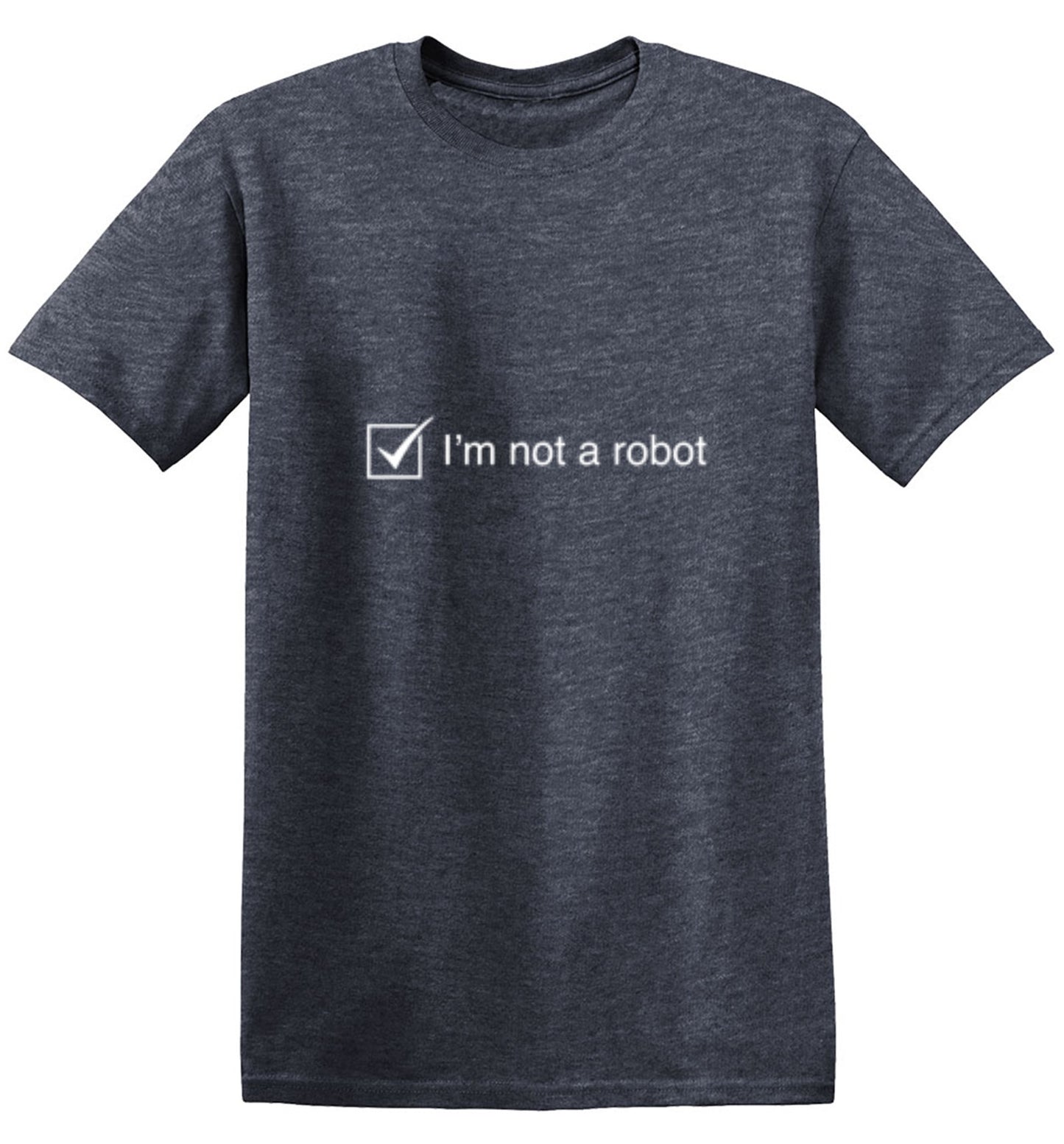 Funny T-Shirts design "I'm Not A Robot"