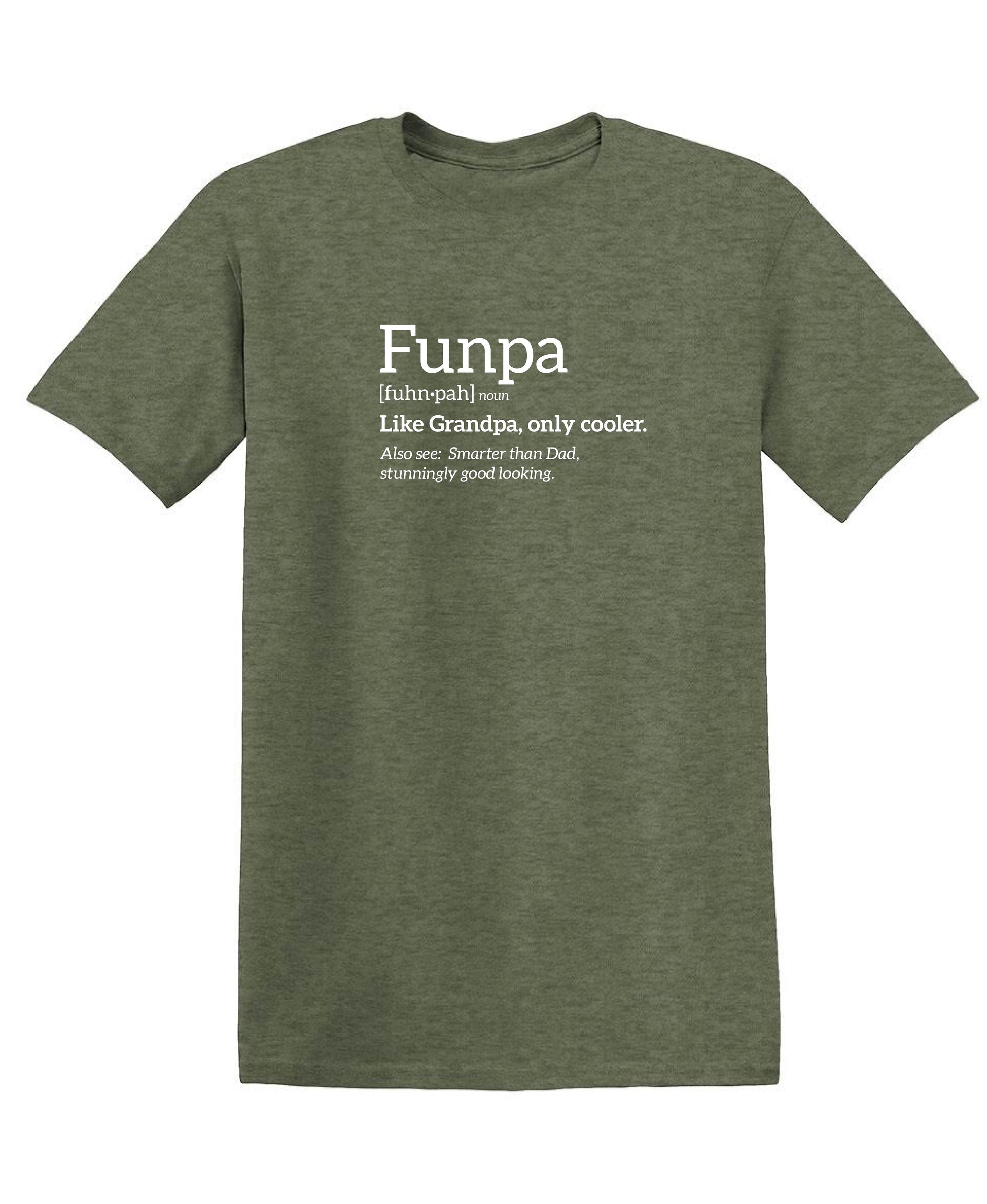 Funpa Like Grandpa Only Cooler - Funny T Shirts & Graphic Tees