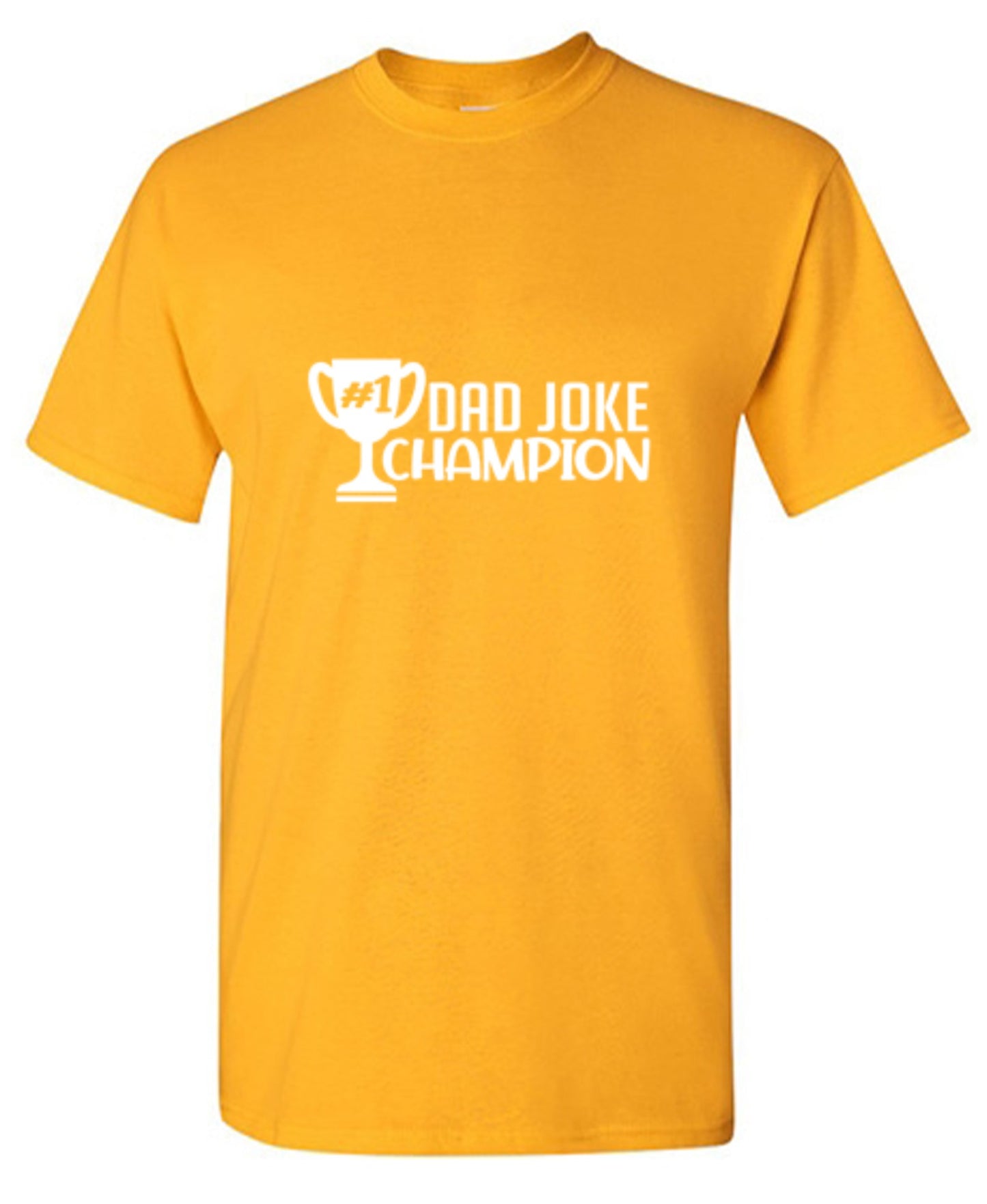 Funny T-Shirts design "Dad Joke Champion"