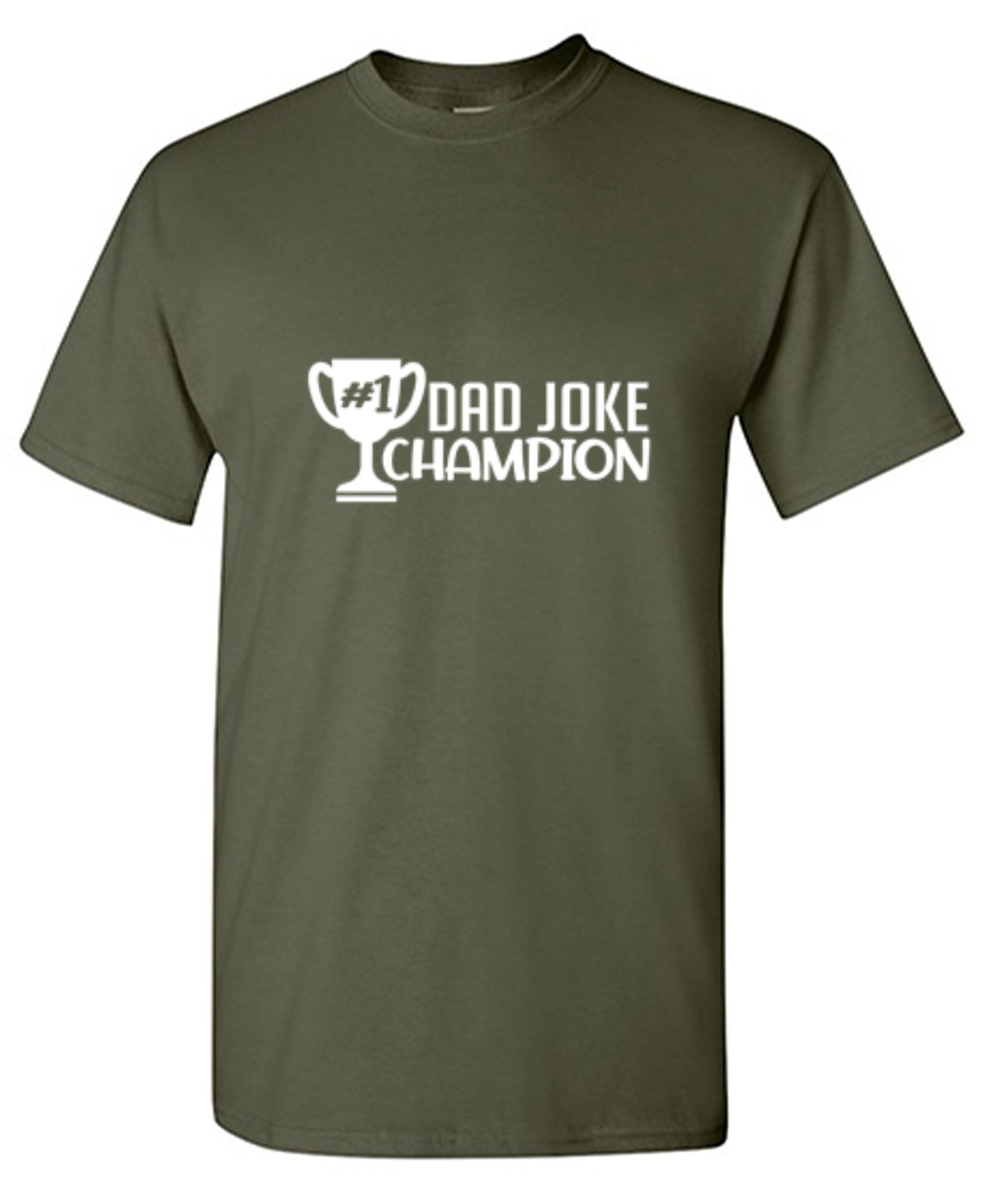 Funny T-Shirts design "Dad Joke Champion"