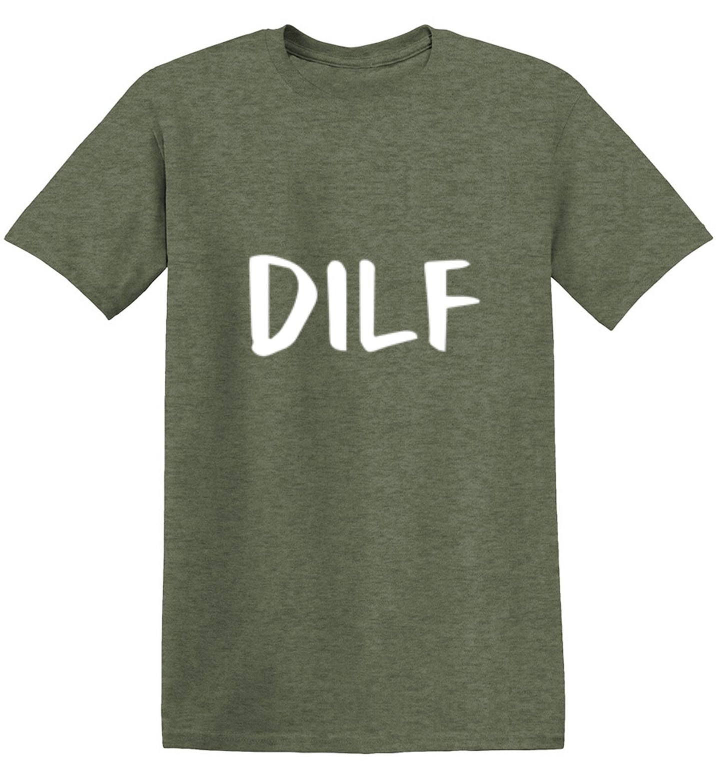 Funny T-Shirts design "DILF"