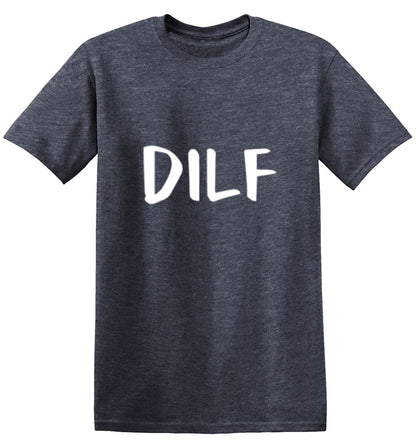 Funny T-Shirts design "DILF"