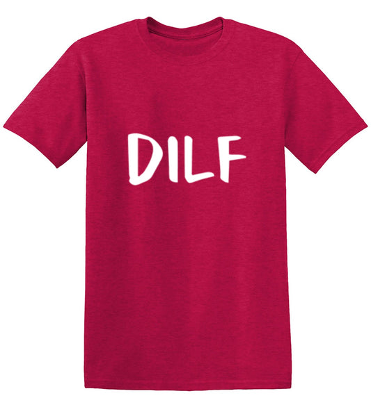 Funny T-Shirts design "DILF"