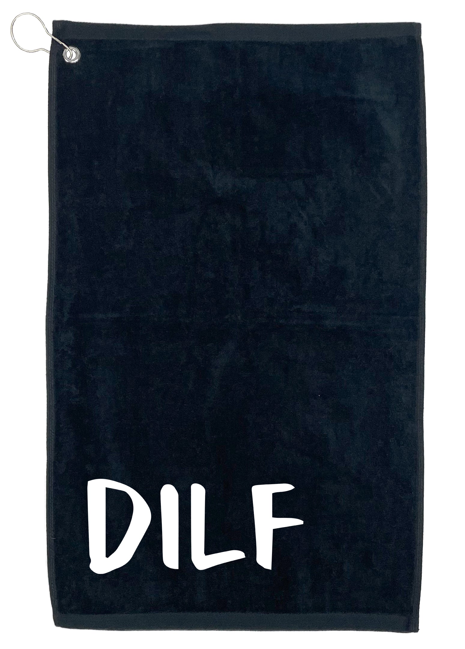 DILF, Golf Towel - Funny T Shirts & Graphic Tees