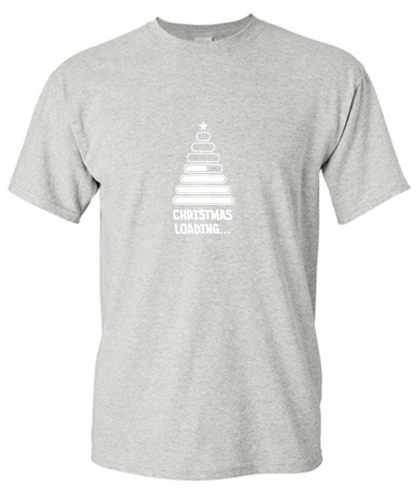 Funny T-Shirts design "Christmas Loading… T-Shirt"