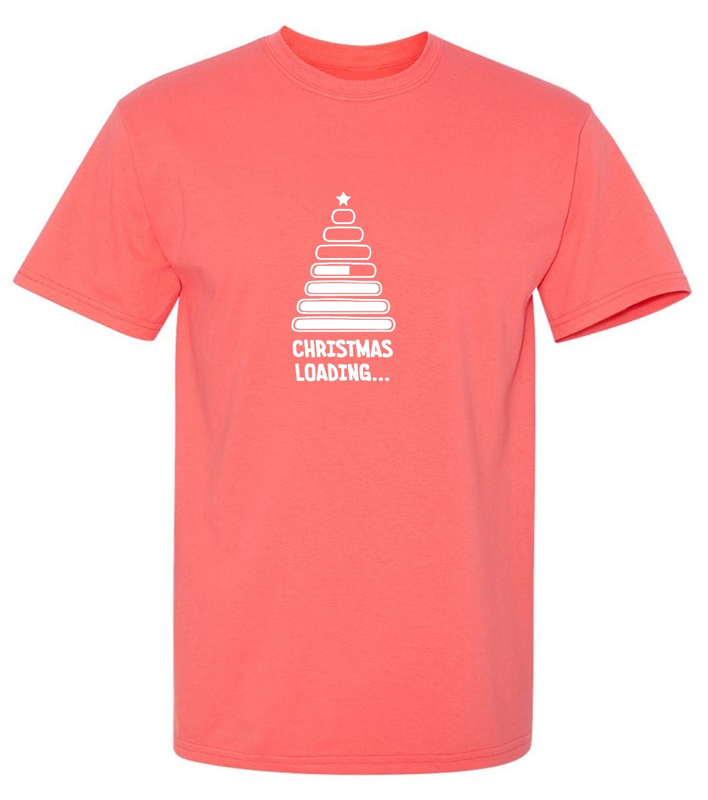 Funny T-Shirts design "Christmas Loading… T-Shirt"