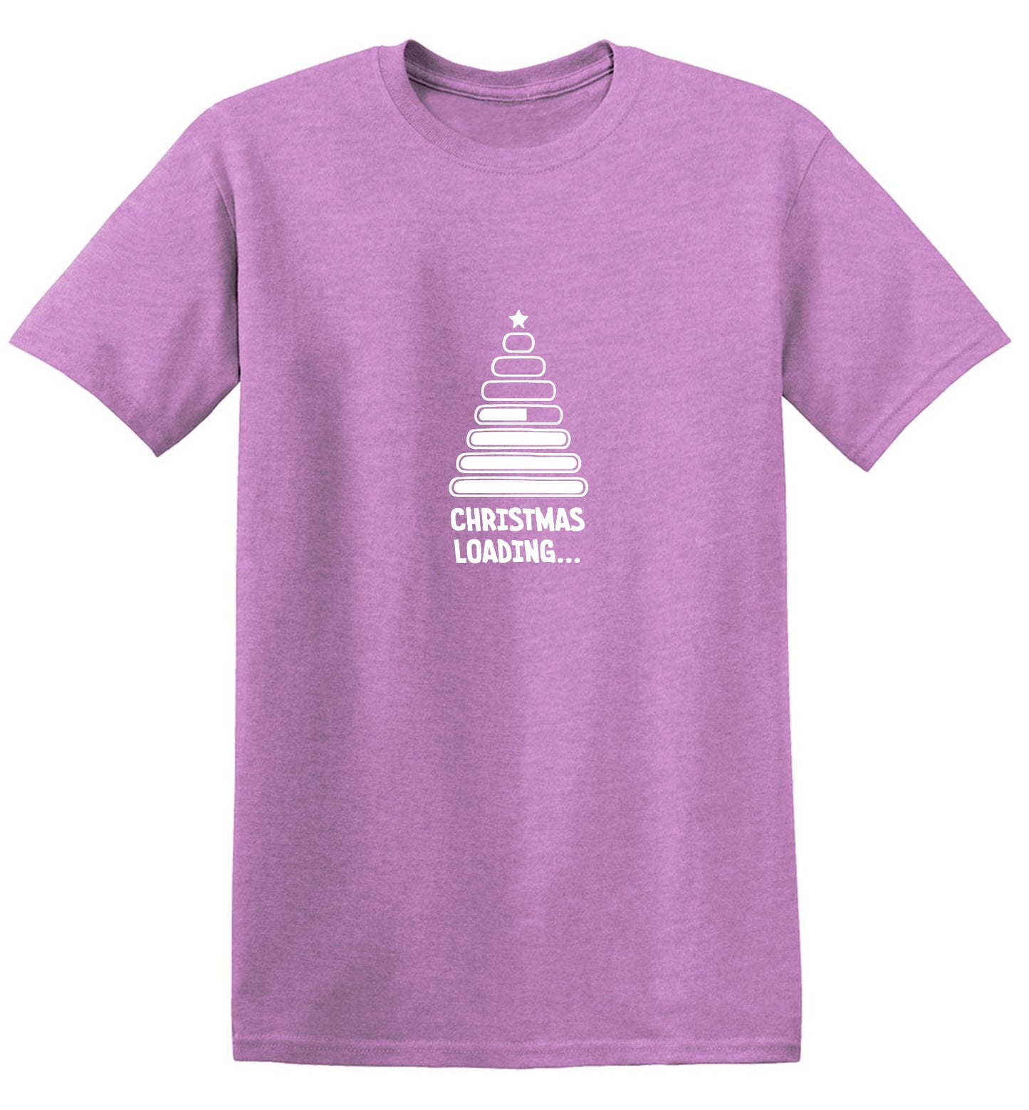 Funny T-Shirts design "Christmas Loading… T-Shirt"