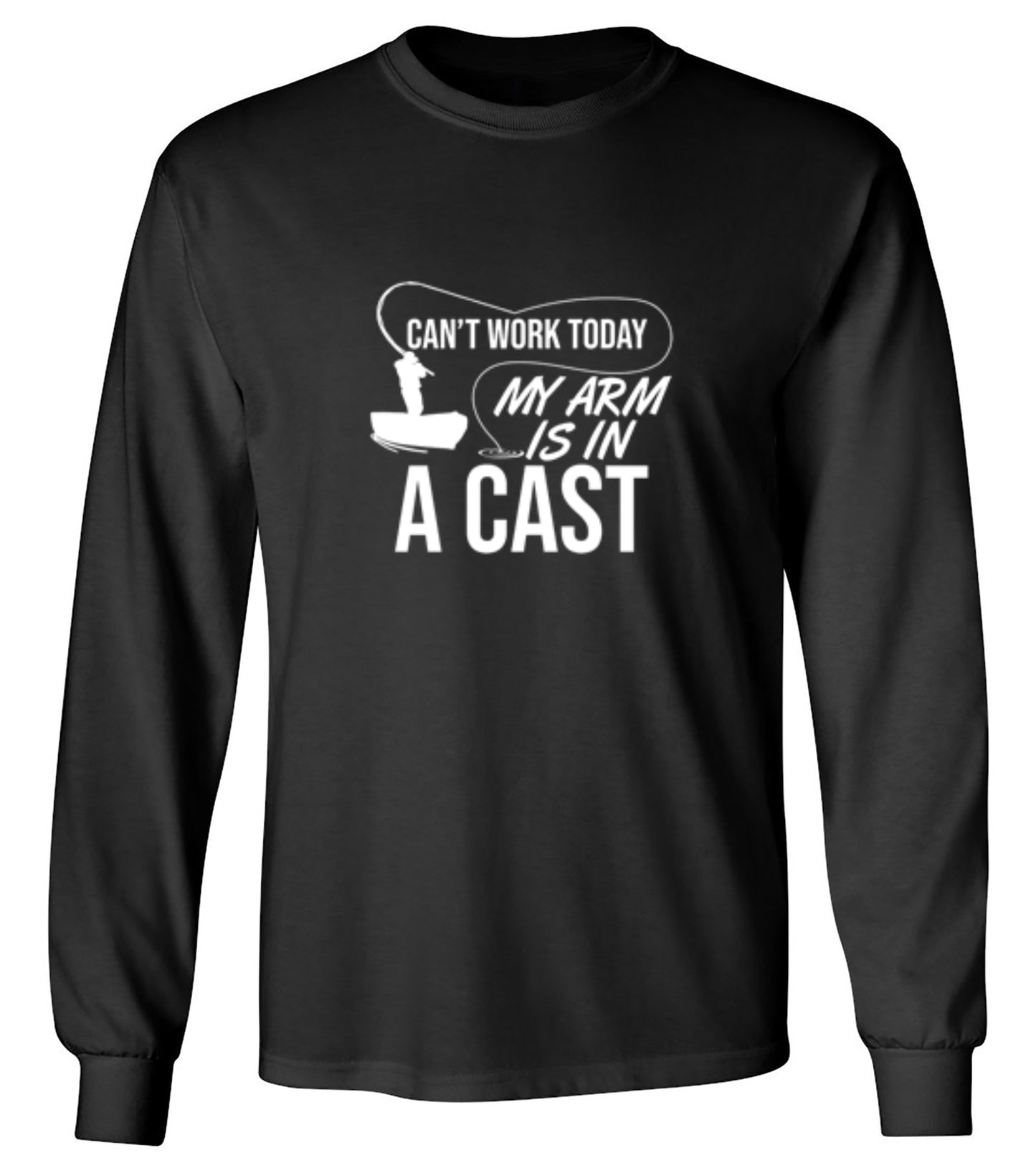 Funny T-Shirts design "Can't Work Today My Arm Is In A Cast"