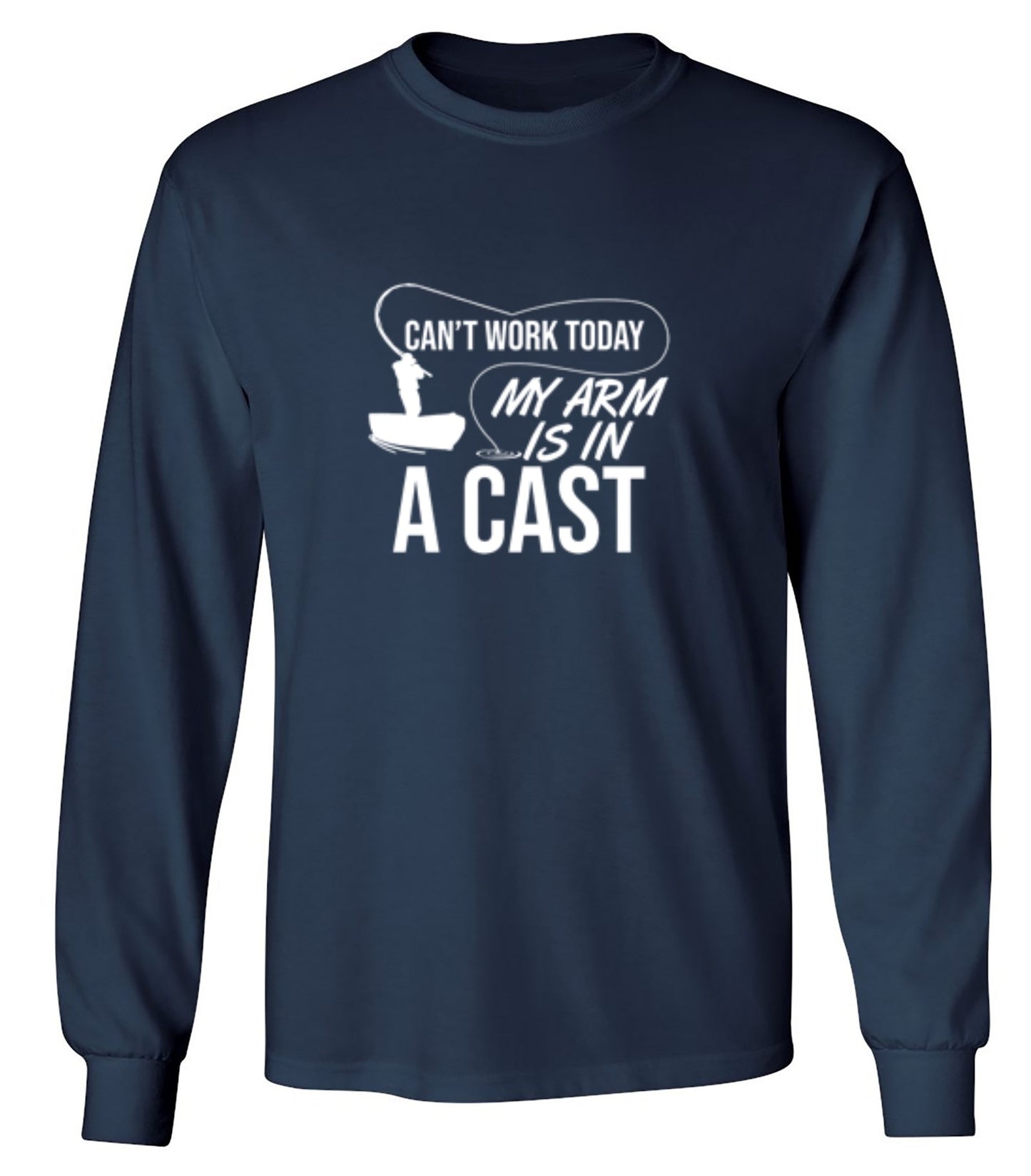 Funny T-Shirts design "Can't Work Today My Arm Is In A Cast"