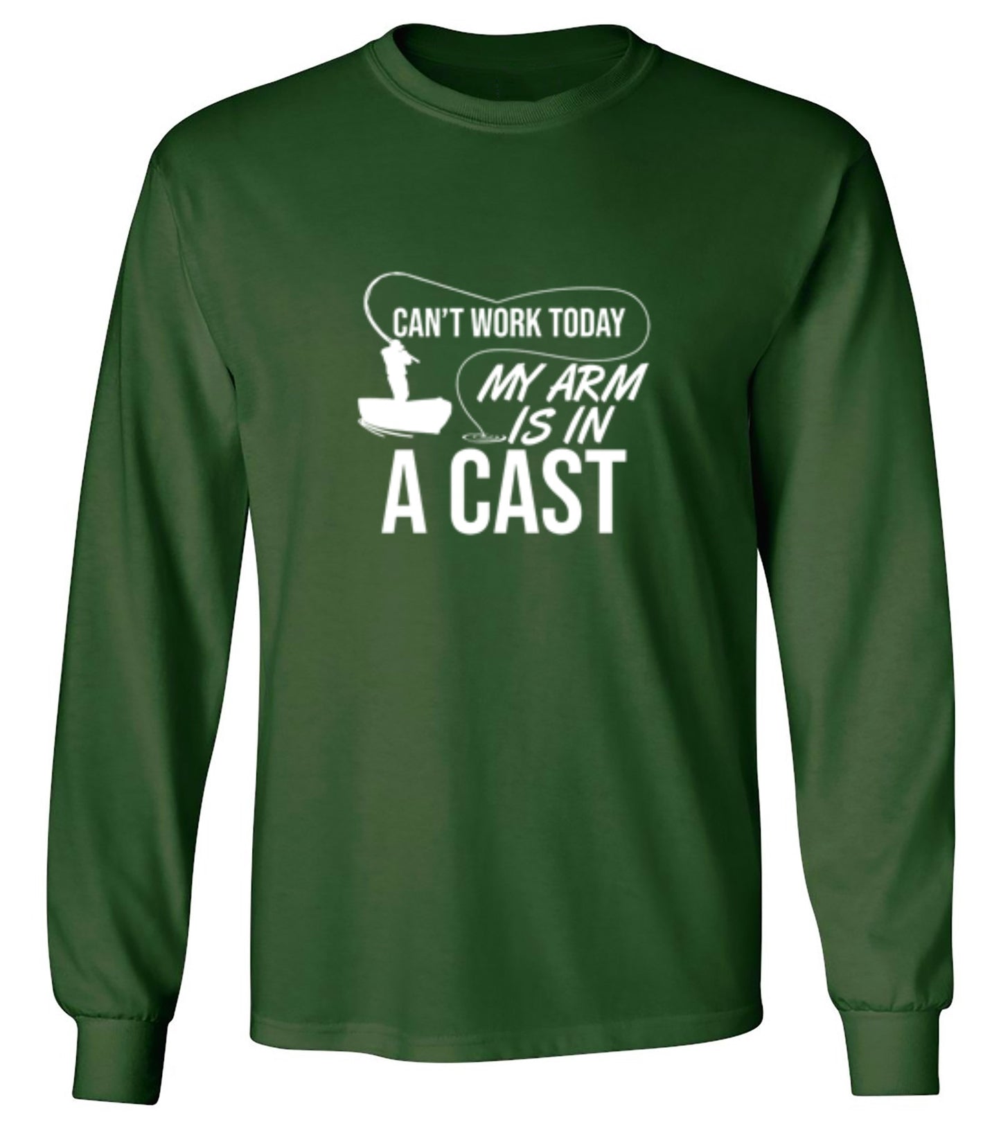 Funny T-Shirts design "Can't Work Today My Arm Is In A Cast"