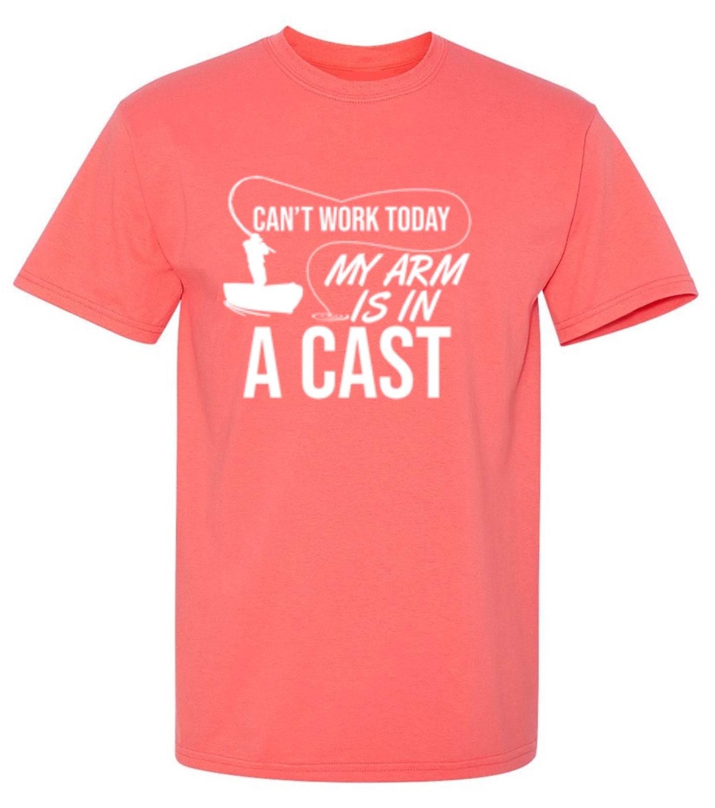 Funny T-Shirts design "Can't Work Today My Arm Is In A Cast"