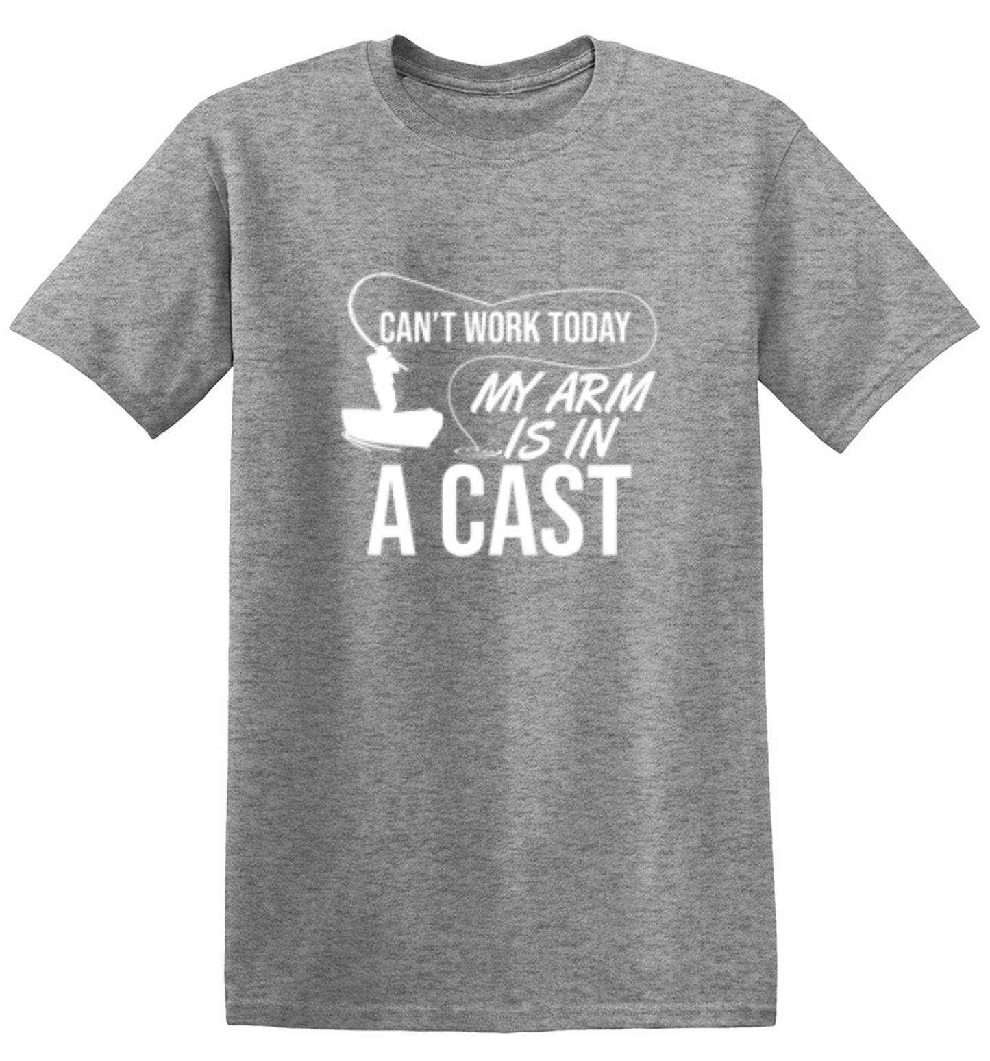 Funny T-Shirts design "Can't Work Today My Arm Is In A Cast"