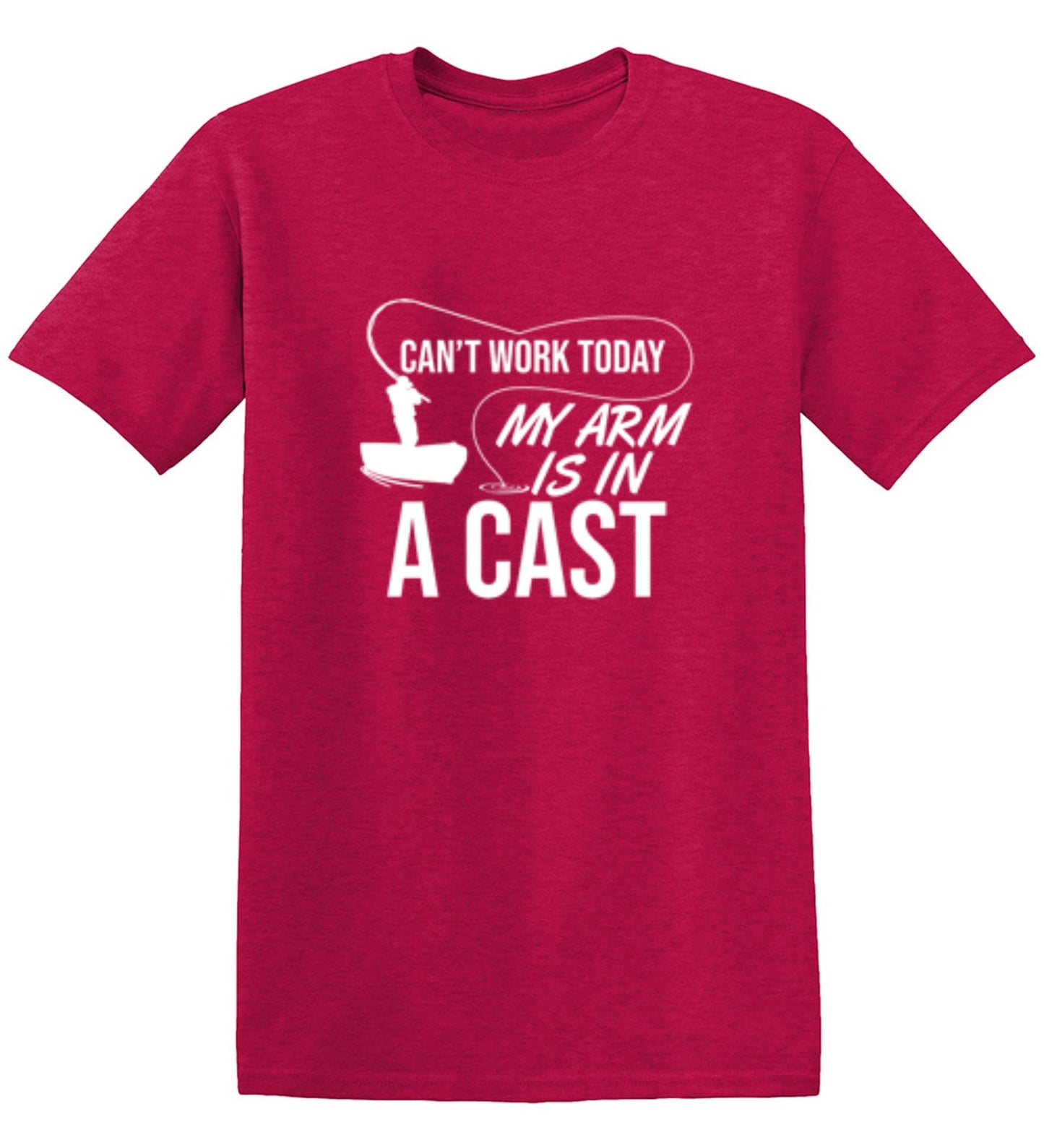 Funny T-Shirts design "Can't Work Today My Arm Is In A Cast"