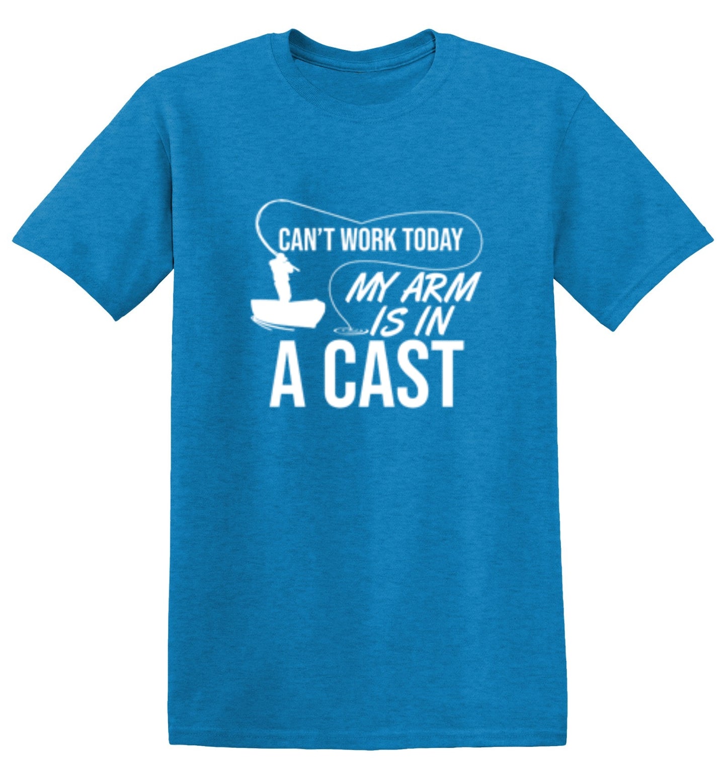 Funny T-Shirts design "Can't Work Today My Arm Is In A Cast"