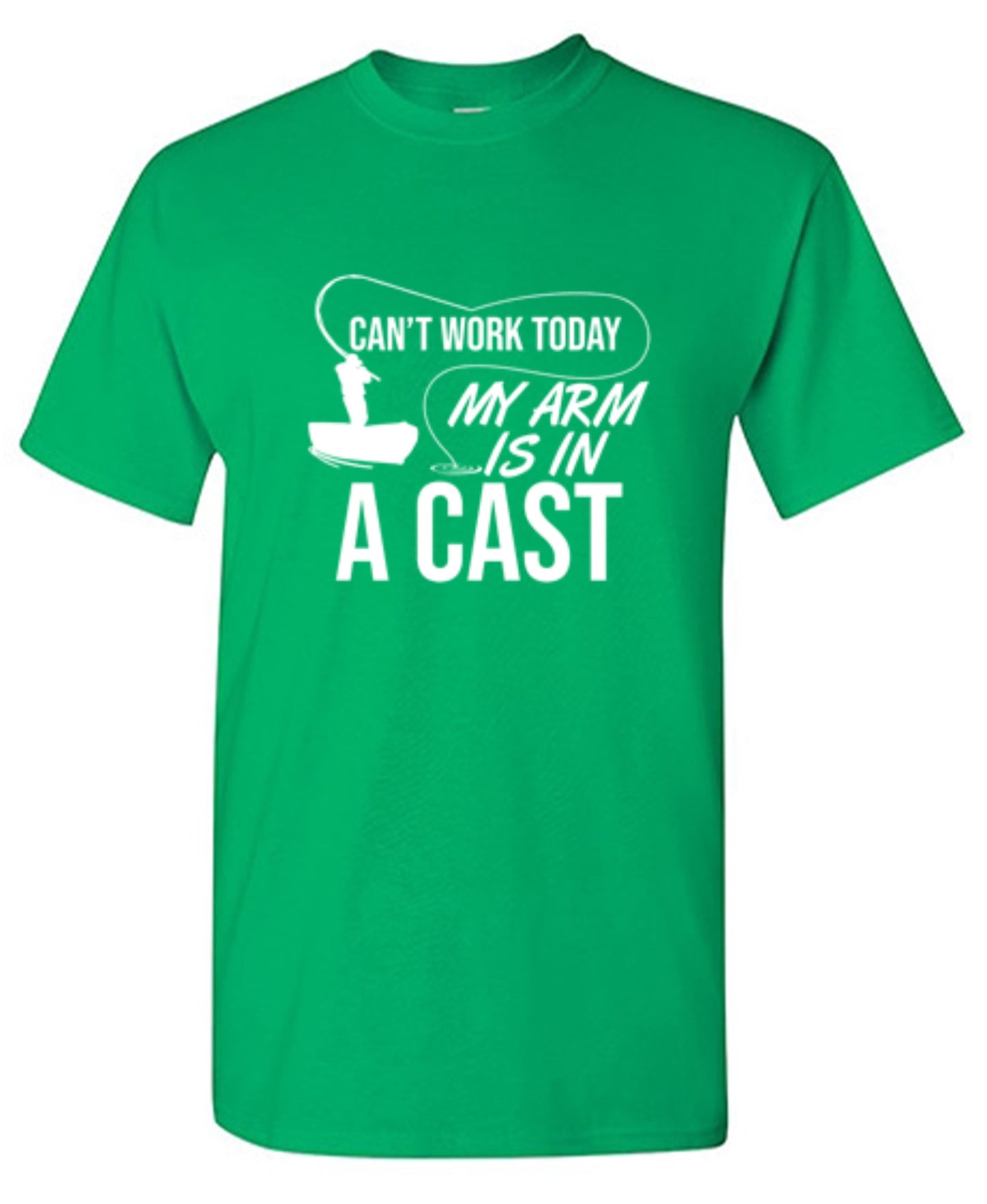 Funny T-Shirts design "Can't Work Today My Arm Is In A Cast"
