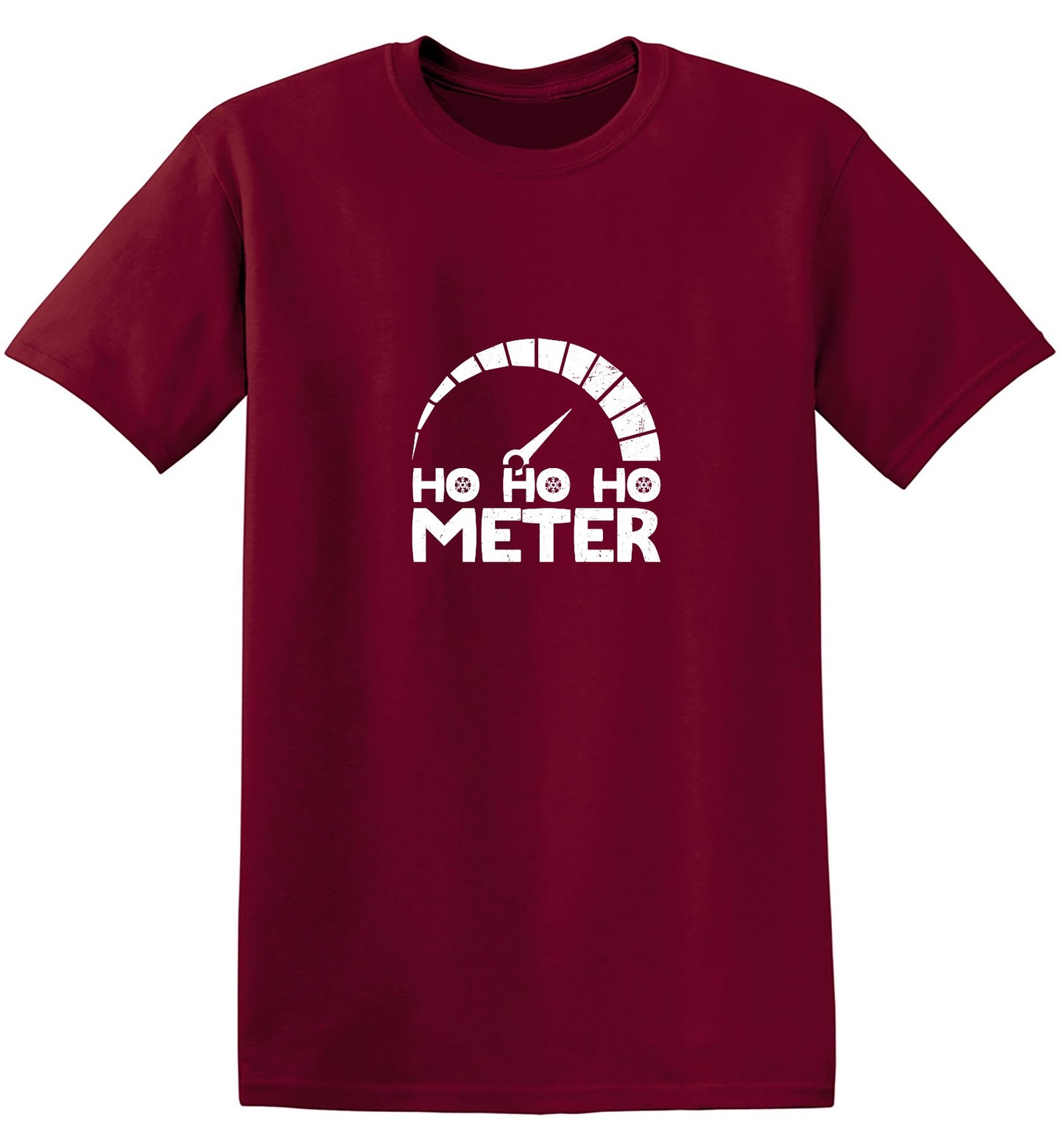 Funny T-Shirts design "Ho, Ho, Ho Meter T-Shirt"