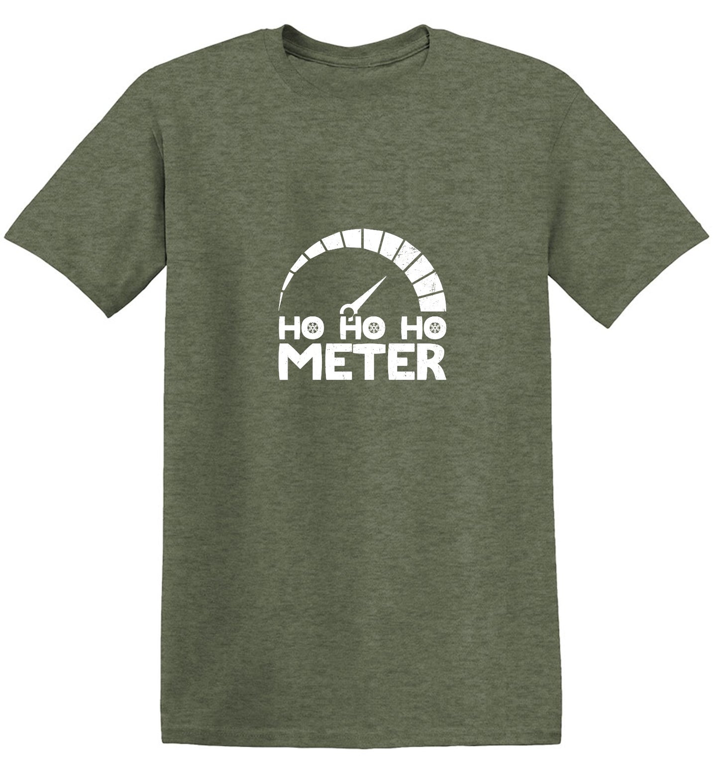 Funny T-Shirts design "Ho, Ho, Ho Meter T-Shirt"