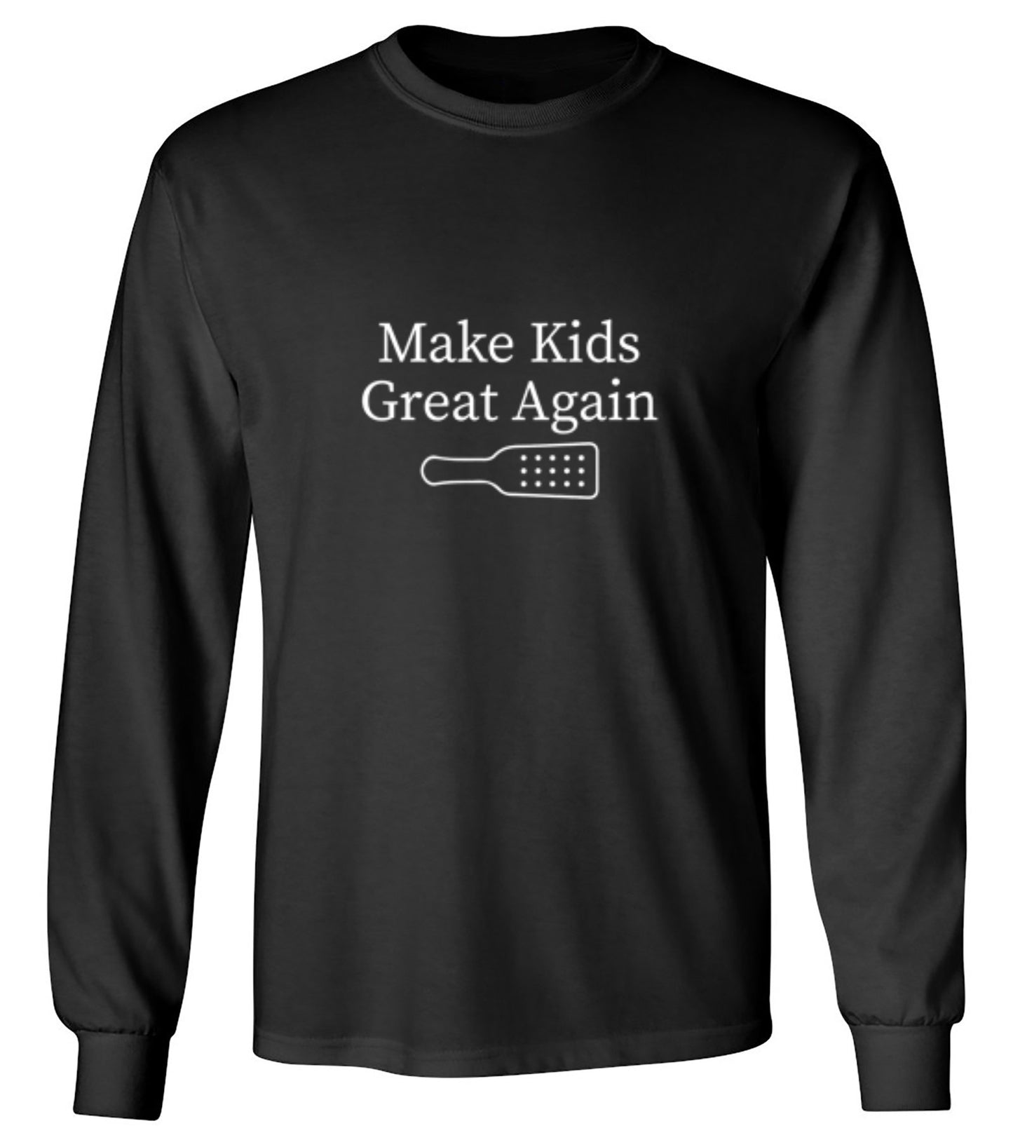 Funny T-Shirts design "Make Kids Great Again T-Shirt - Long Sleeve"