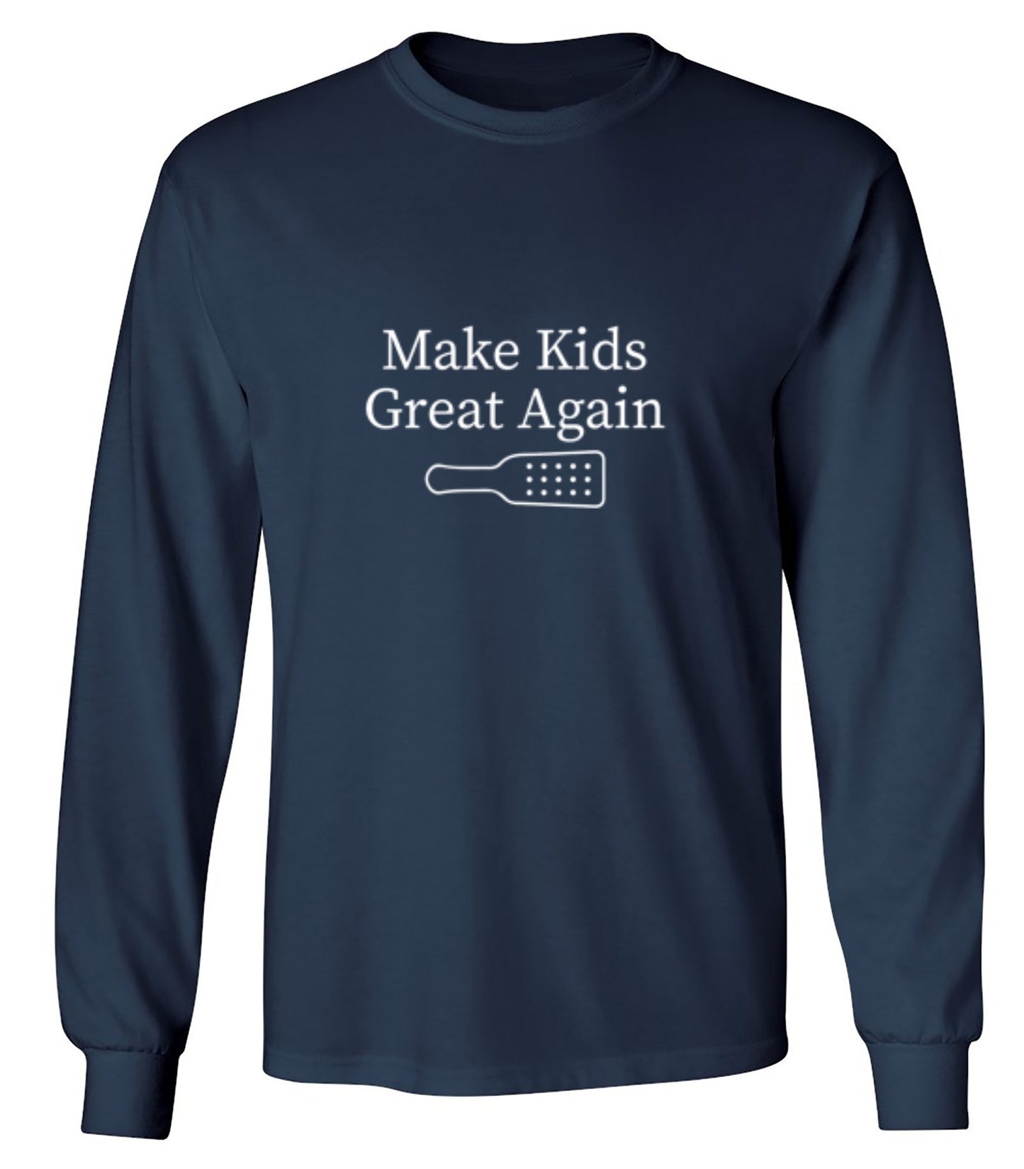 Funny T-Shirts design "Make Kids Great Again T-Shirt - Long Sleeve"