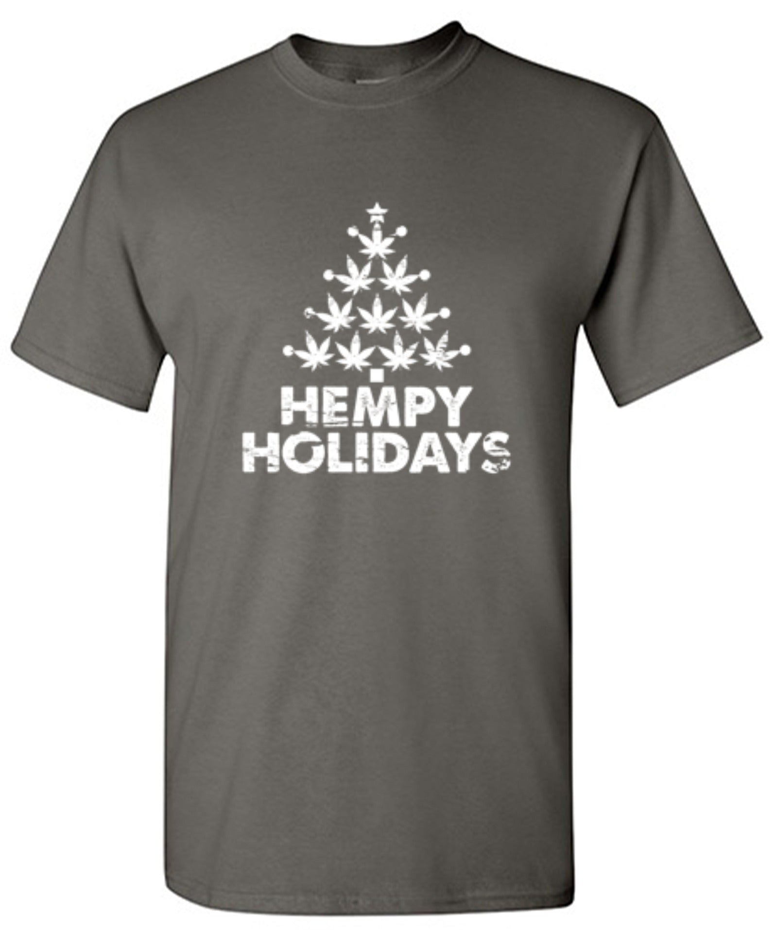 Funny T-Shirts design "Hempy Holidays"