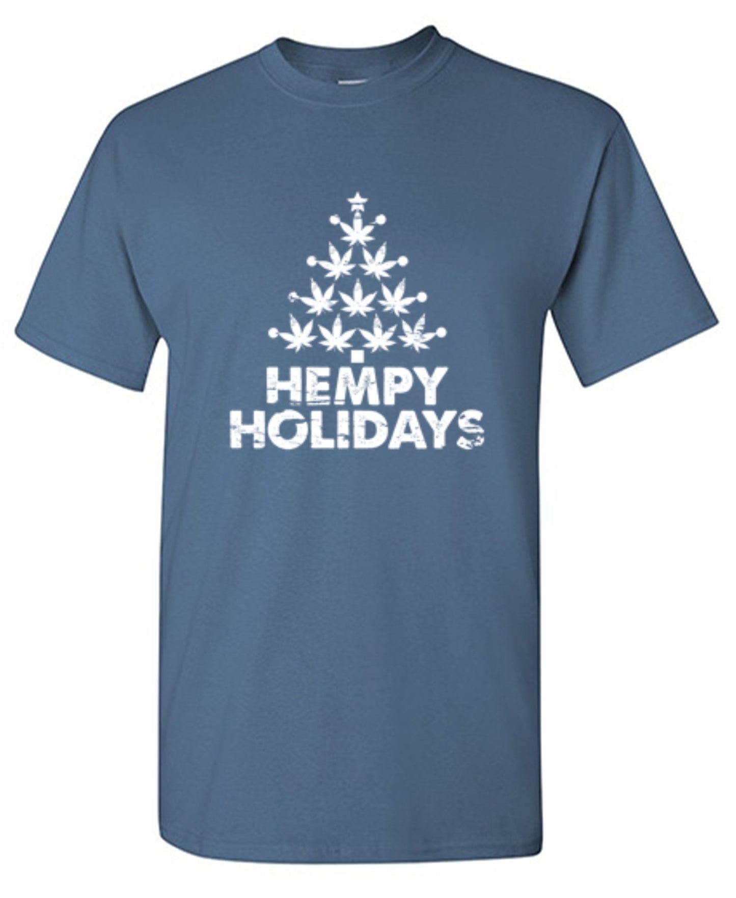 Funny T-Shirts design "Hempy Holidays"