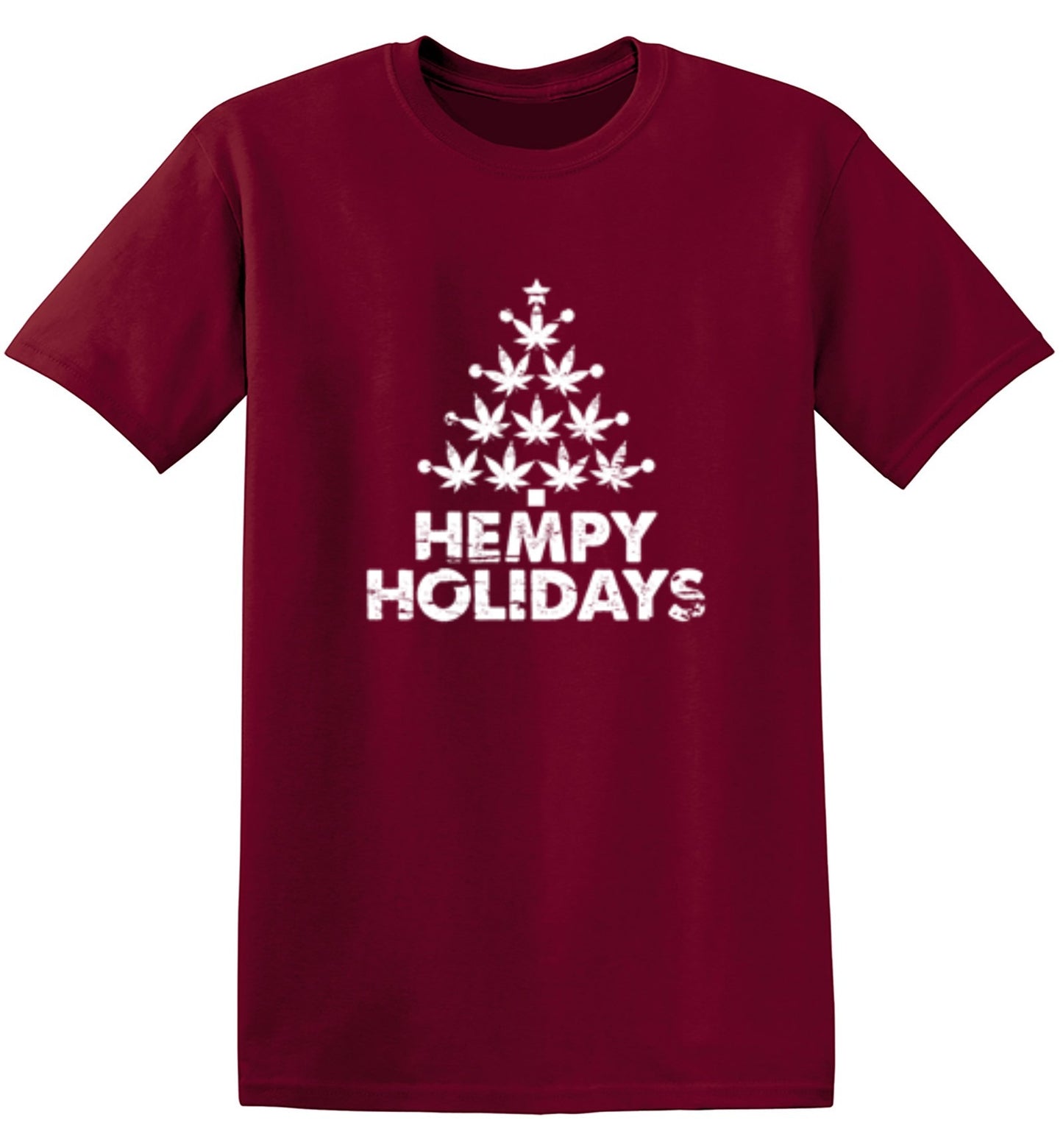Funny T-Shirts design "Hempy Holidays"