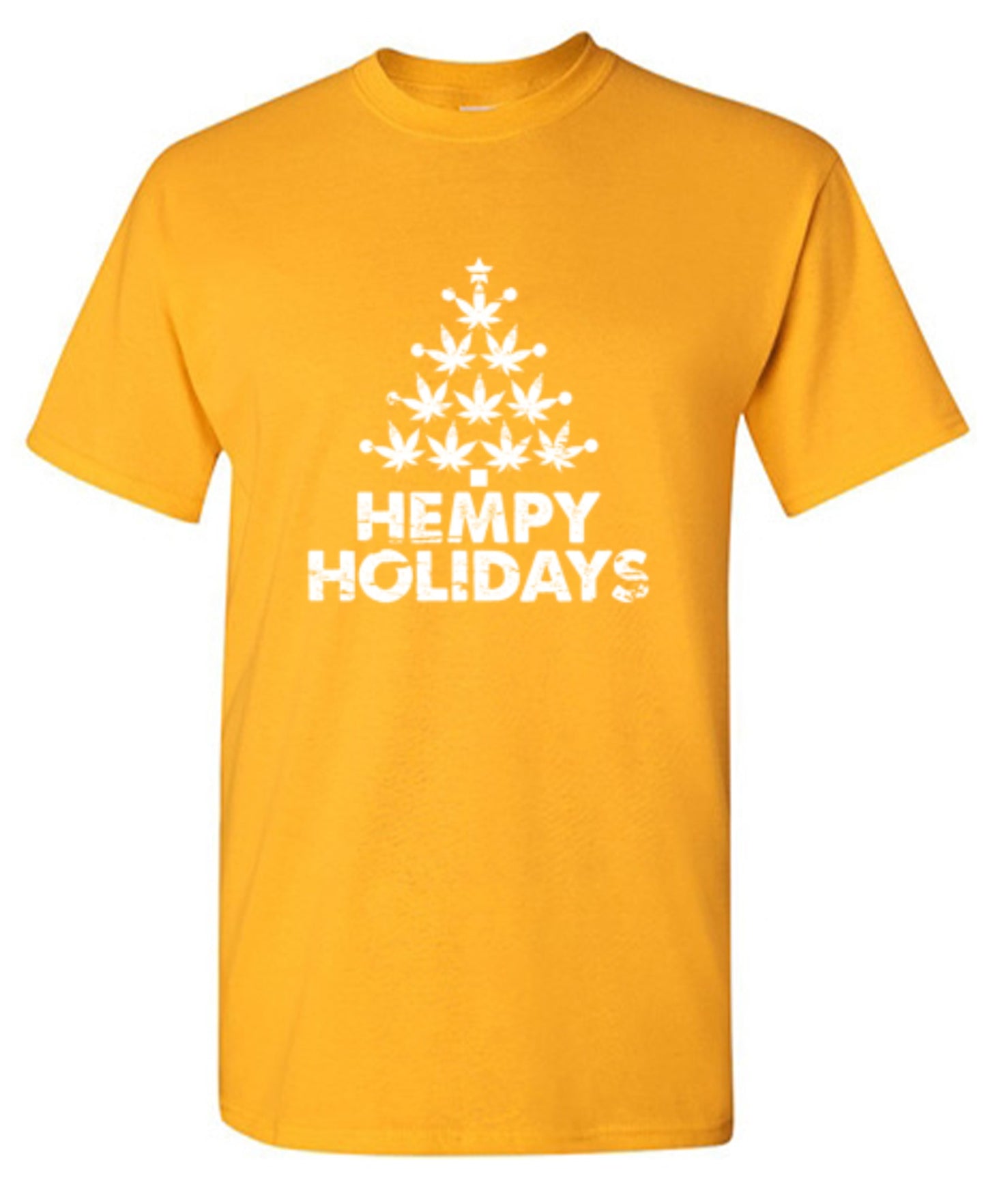 Funny T-Shirts design "Hempy Holidays"