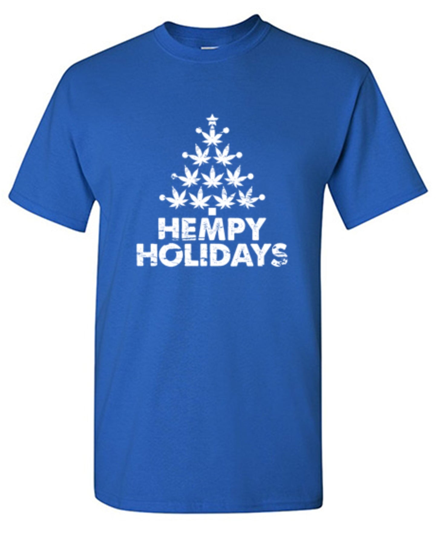 Funny T-Shirts design "Hempy Holidays"