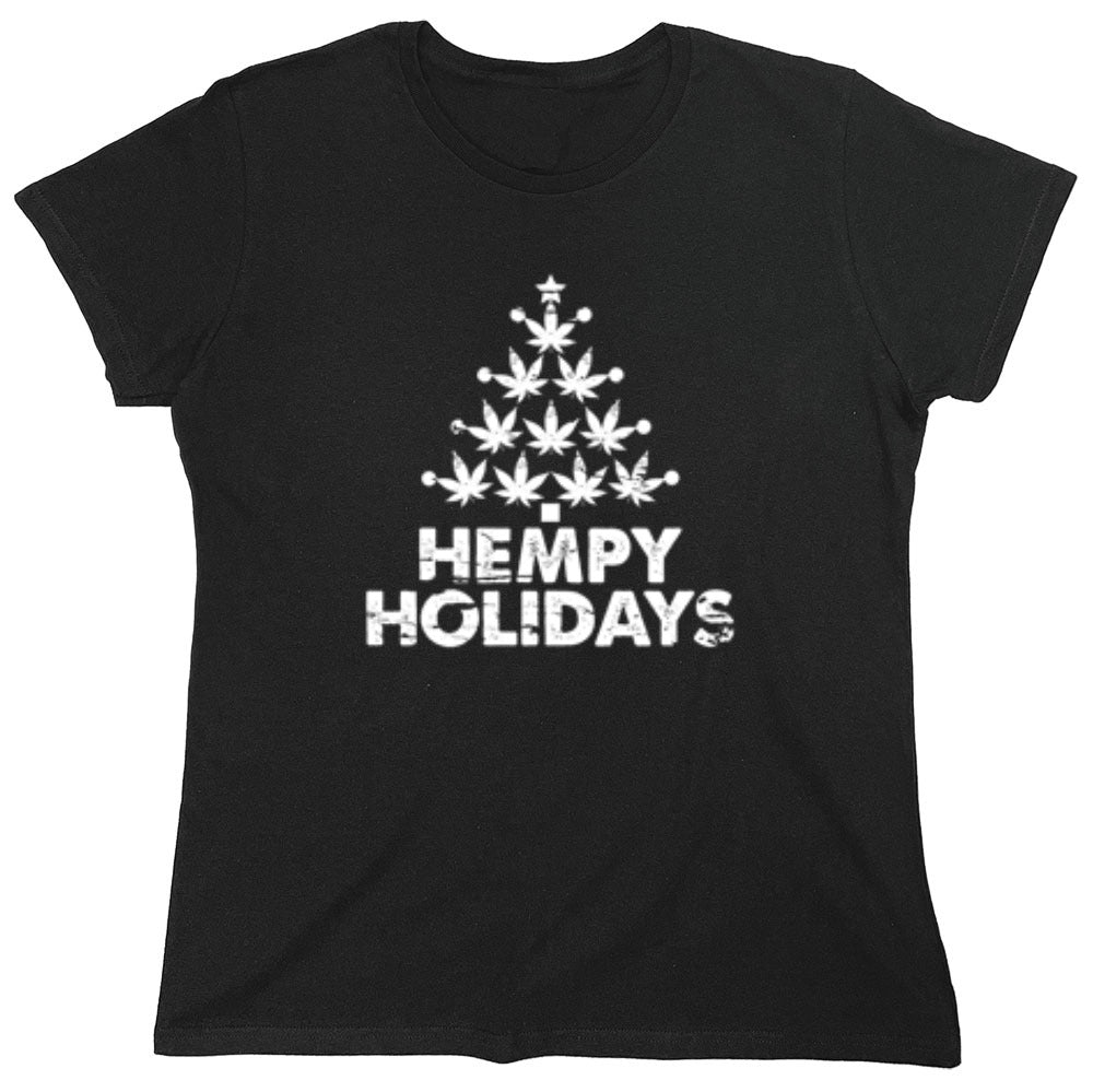 Funny T-Shirts design "Hempy Holidays"