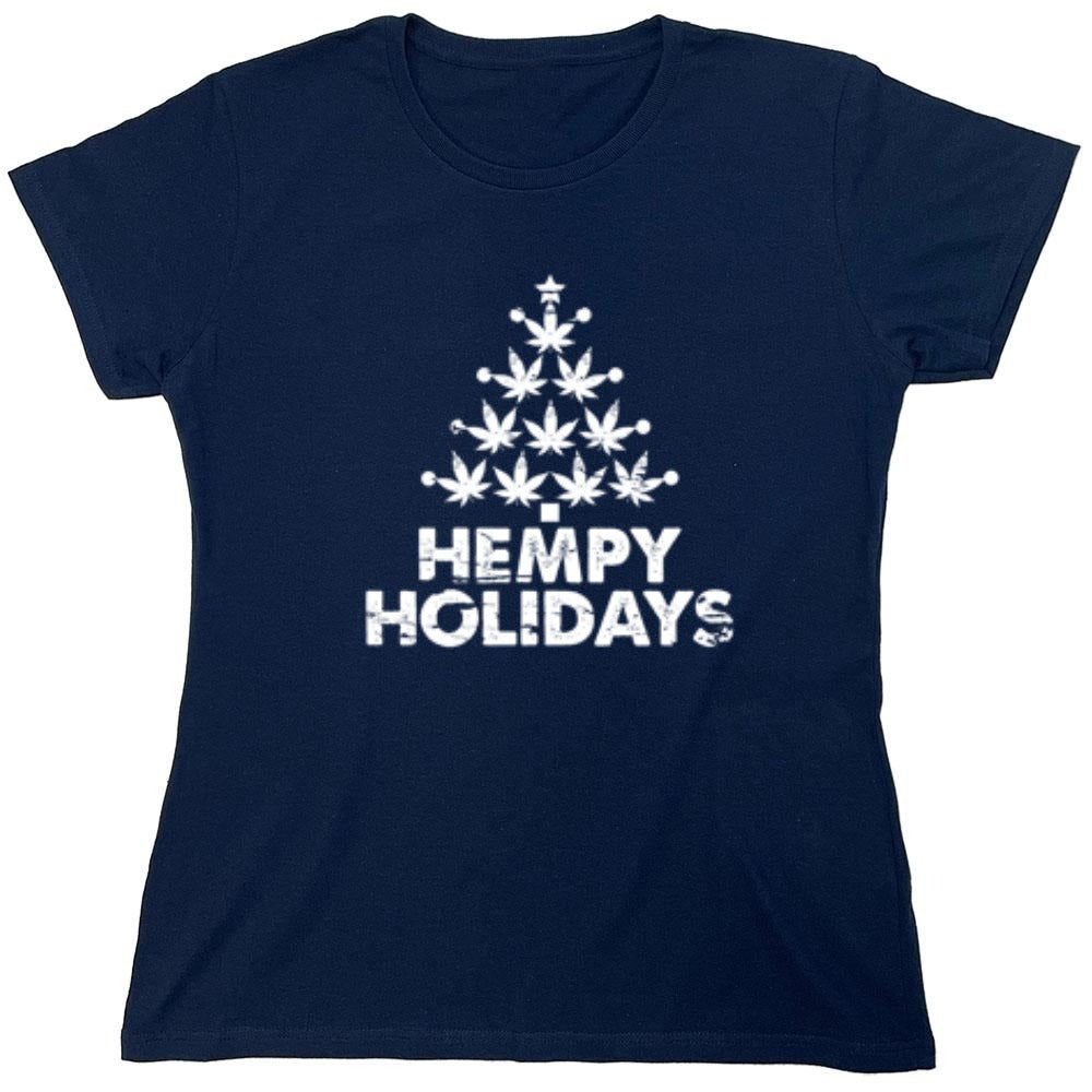 Funny T-Shirts design "Hempy Holidays"