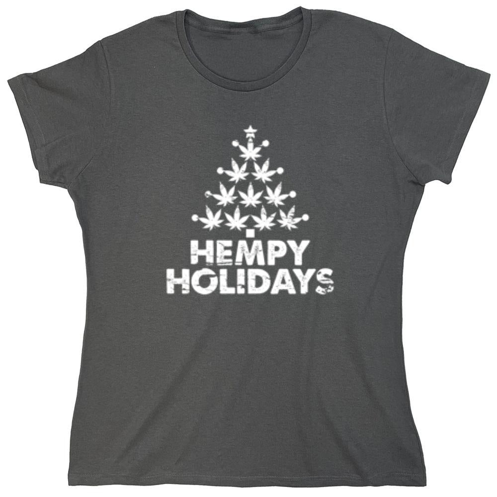 Funny T-Shirts design "Hempy Holidays"