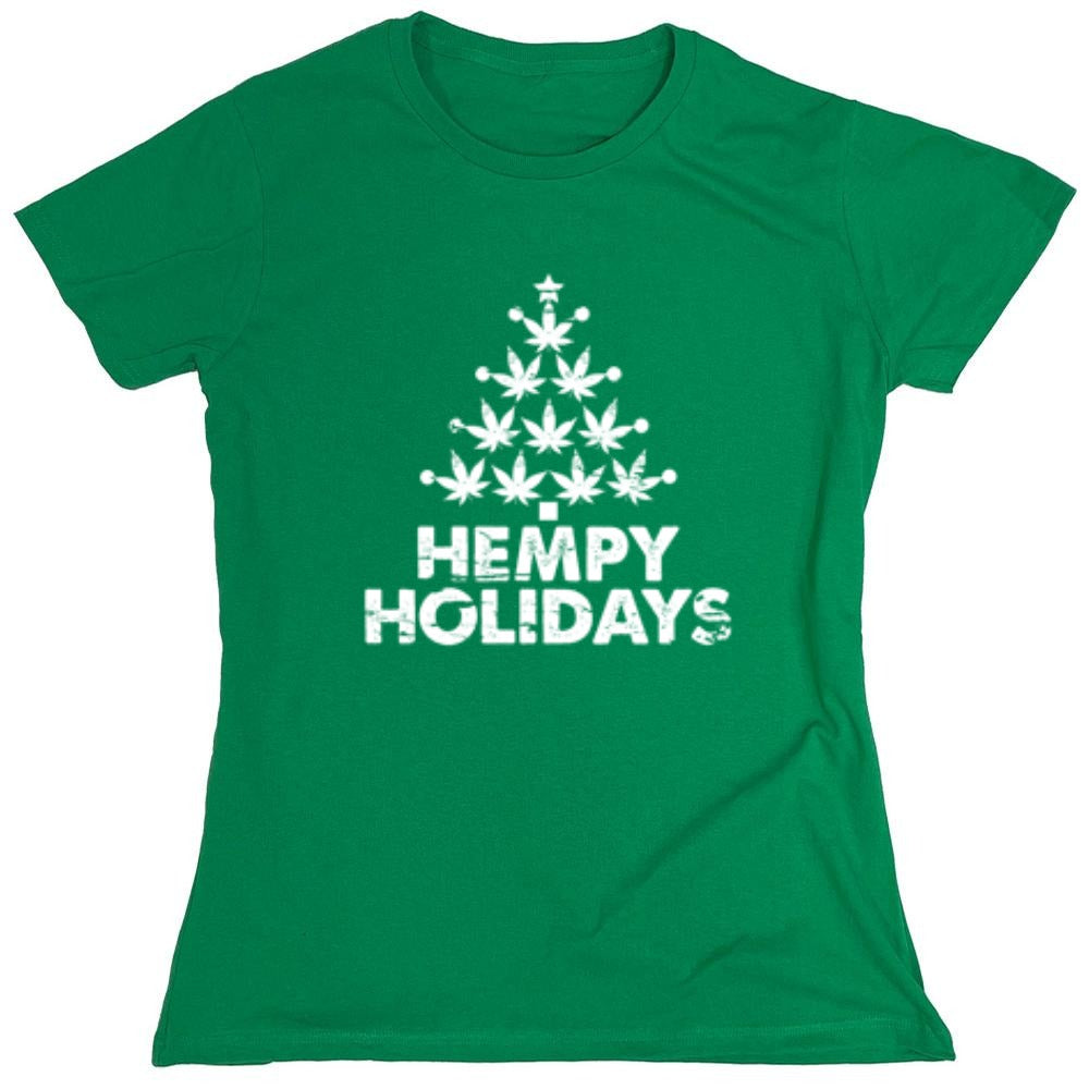 Funny T-Shirts design "Hempy Holidays"