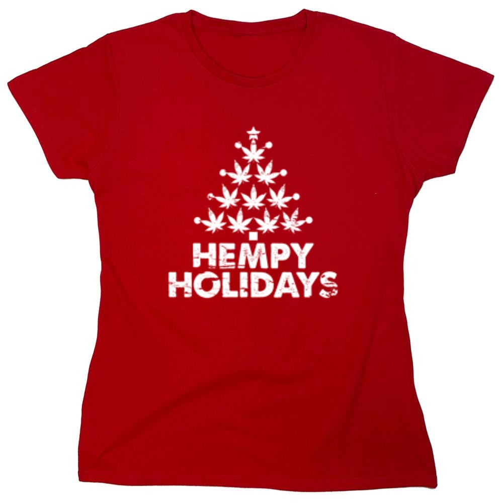 Funny T-Shirts design "Hempy Holidays"