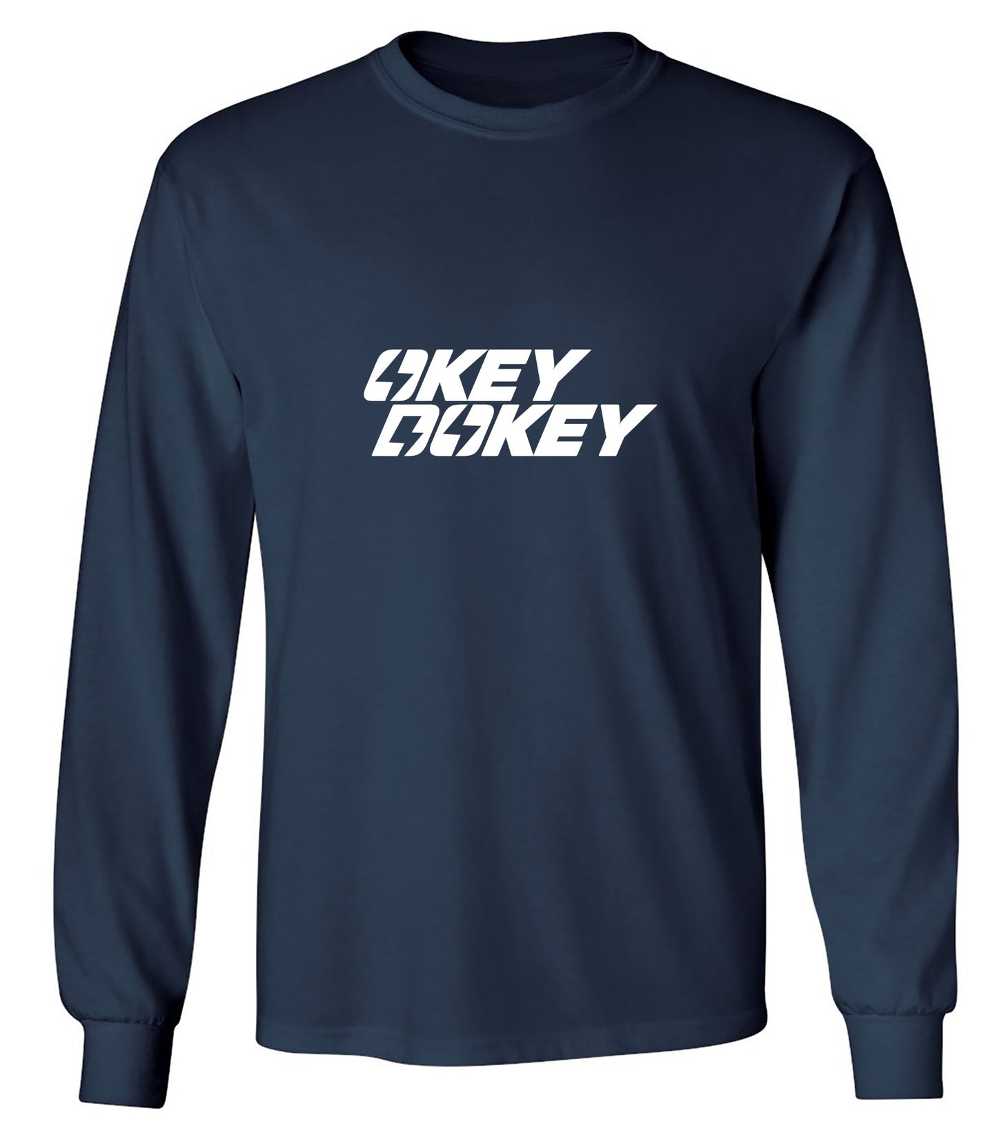 Funny T-Shirts design "Okey Dokey, Mens T Shirt - Long Sleeve"