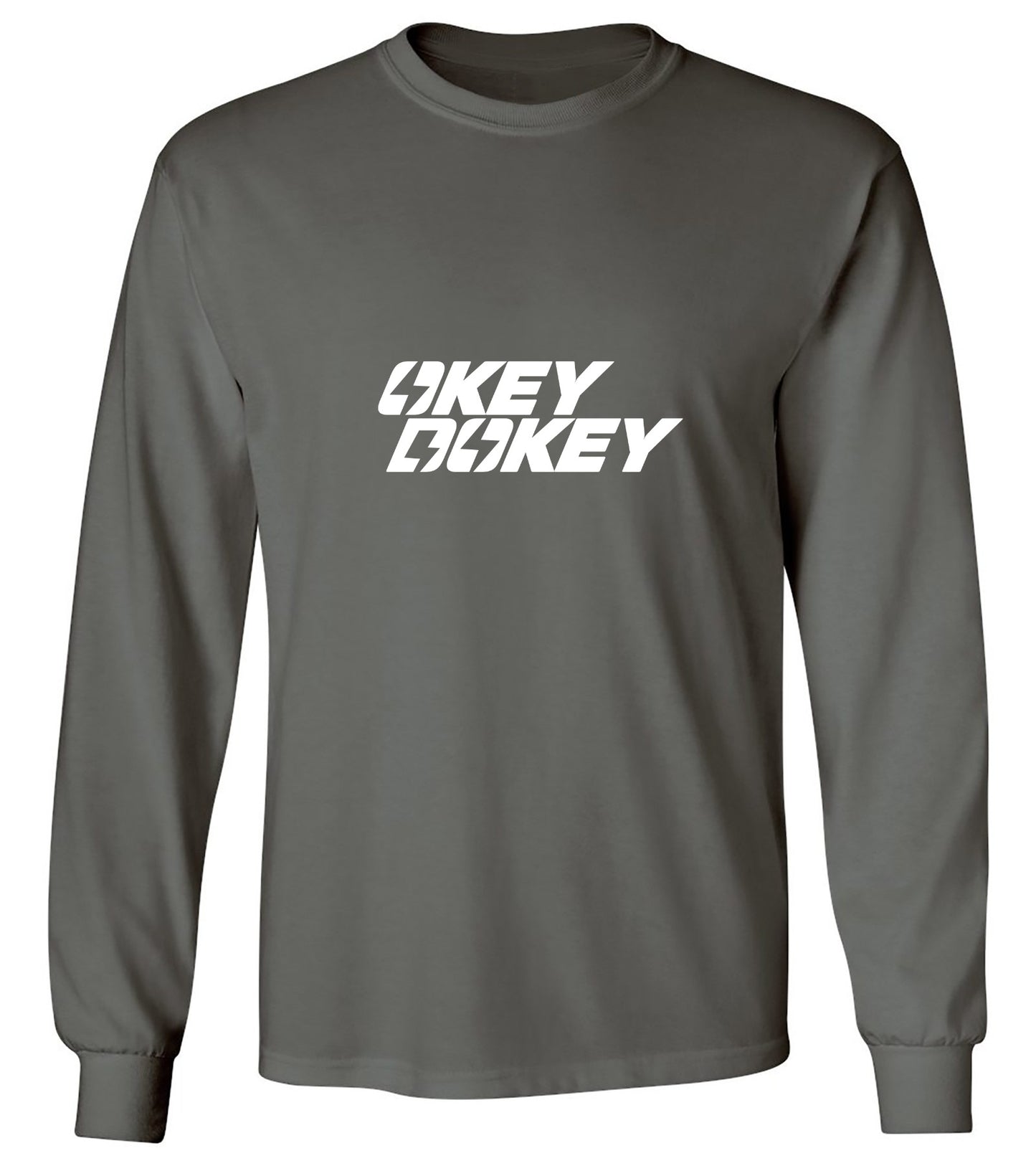 Funny T-Shirts design "Okey Dokey, Mens T Shirt - Long Sleeve"