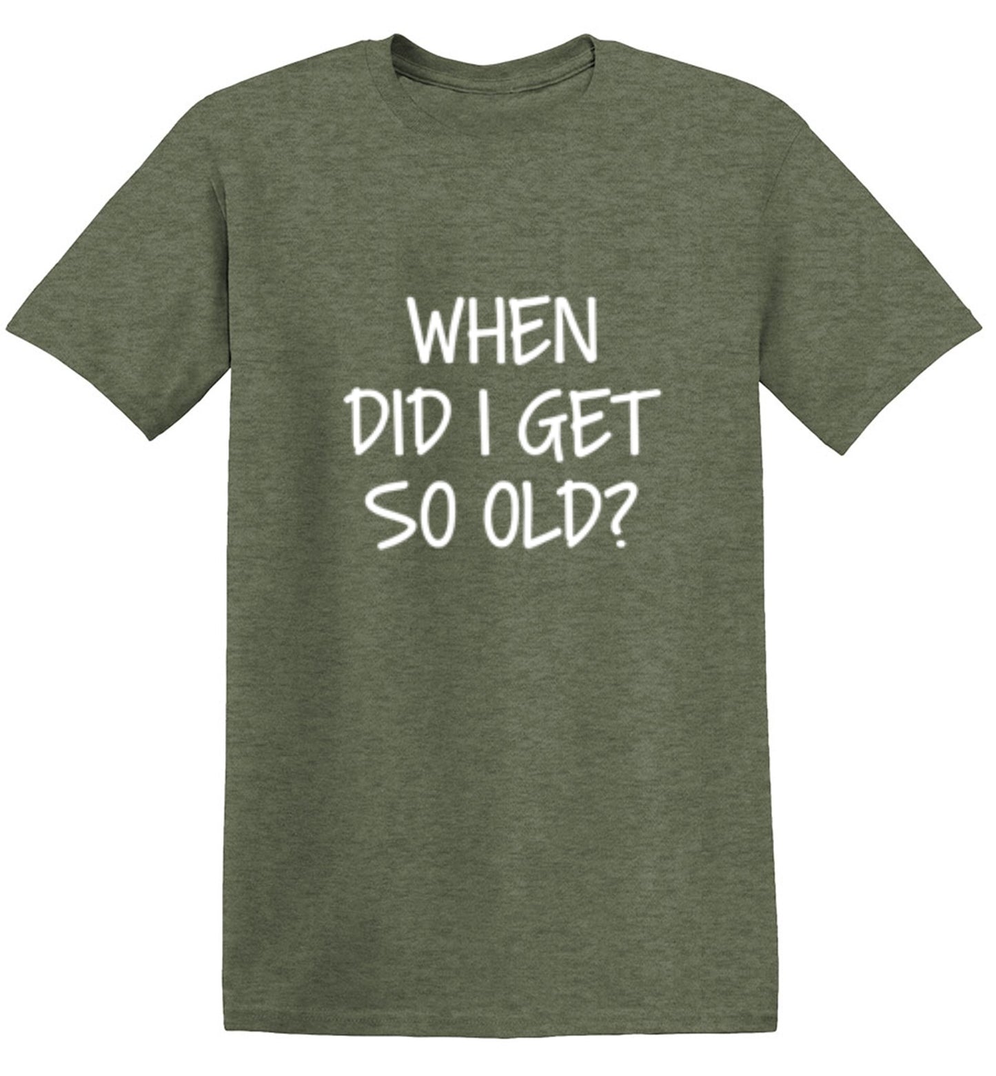 Funny T-Shirts design "When Did I Get So Old - Youth"