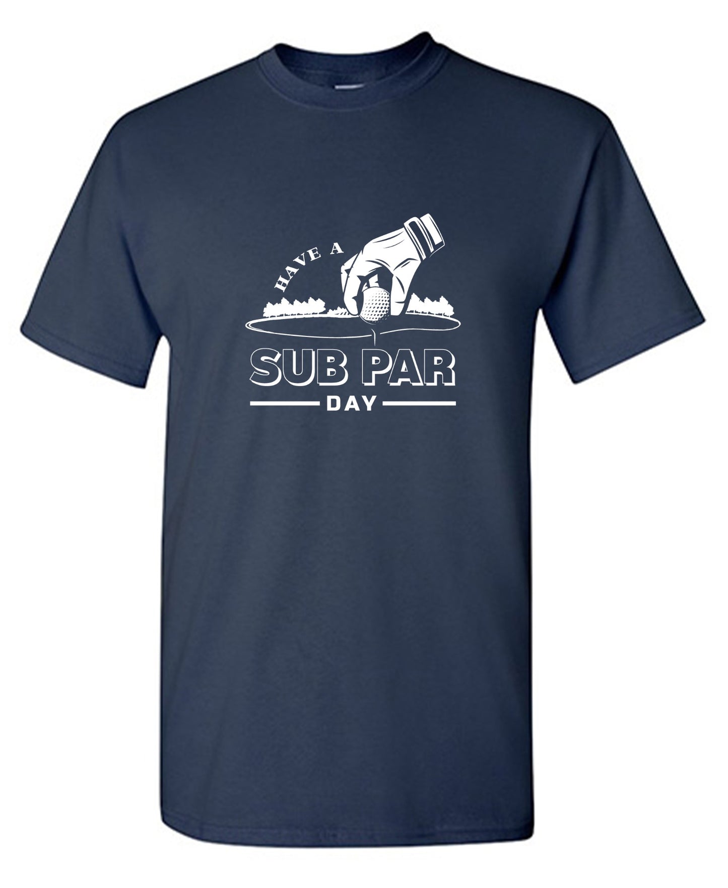 Funny T-Shirts design "Have a Sub Par Day, Mens Gof T Shirt - Youth"