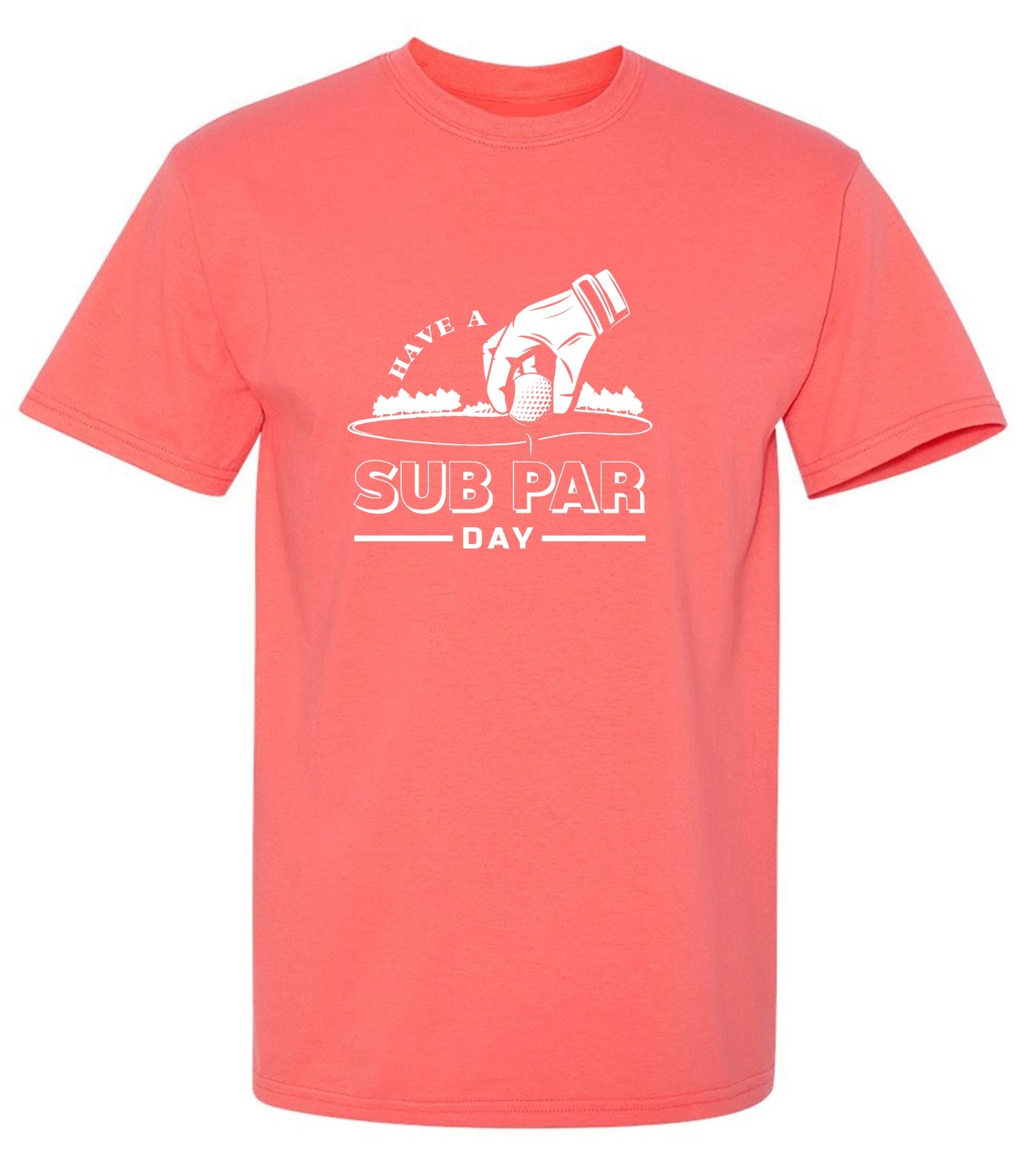 Funny T-Shirts design "Have a Sub Par Day, Mens Gof T Shirt - Youth"