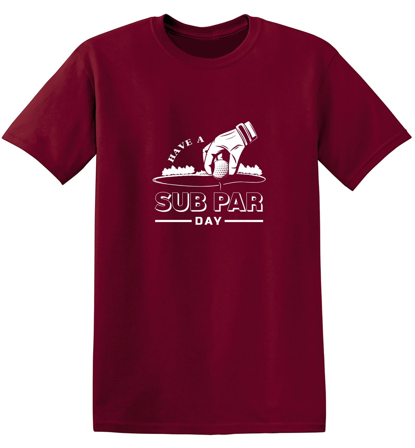 Funny T-Shirts design "Have a Sub Par Day, Mens Gof T Shirt - Youth"