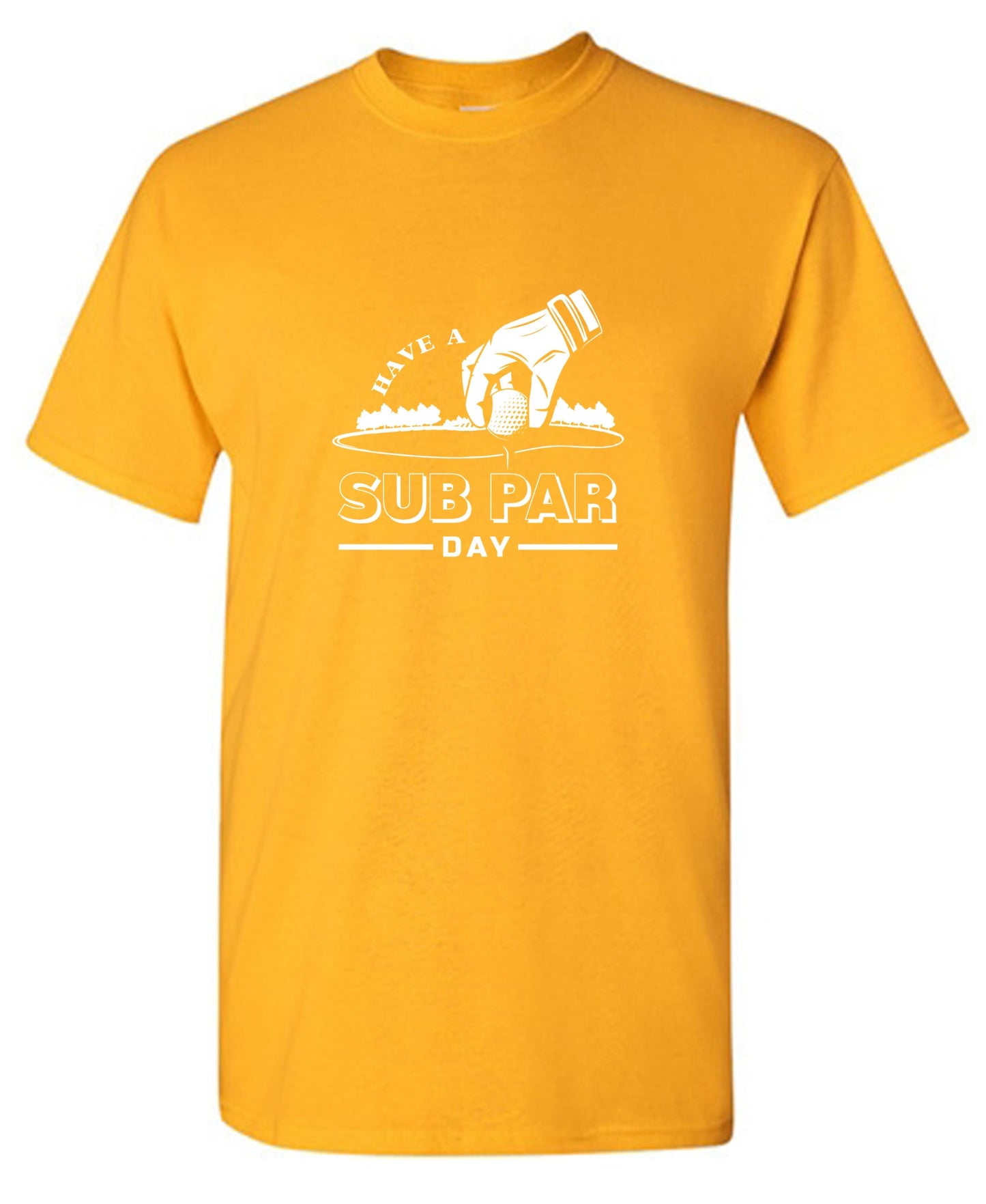 Funny T-Shirts design "Have a Sub Par Day, Mens Gof T Shirt - Youth"