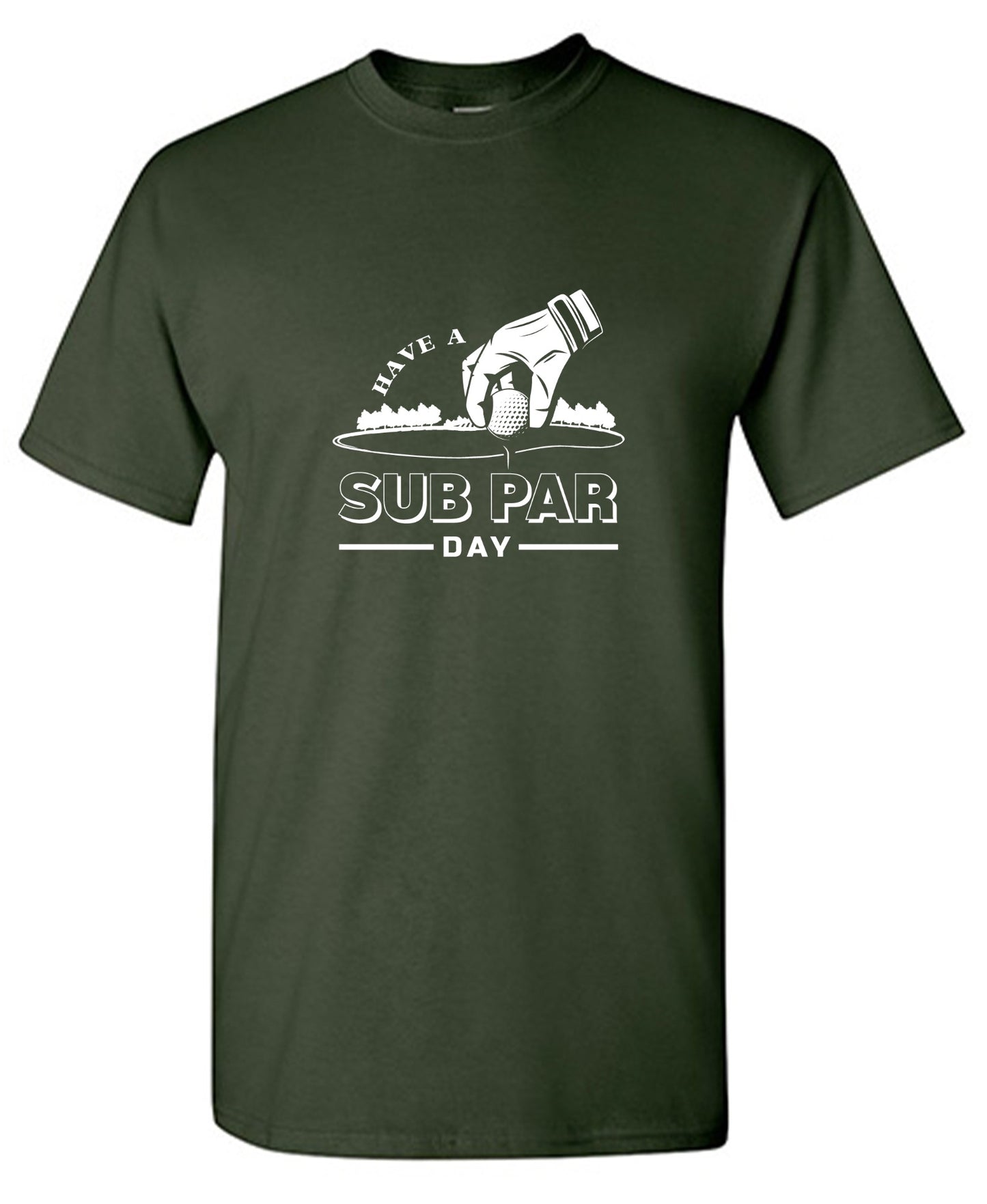Funny T-Shirts design "Have a Sub Par Day, Mens Gof T Shirt - Youth"