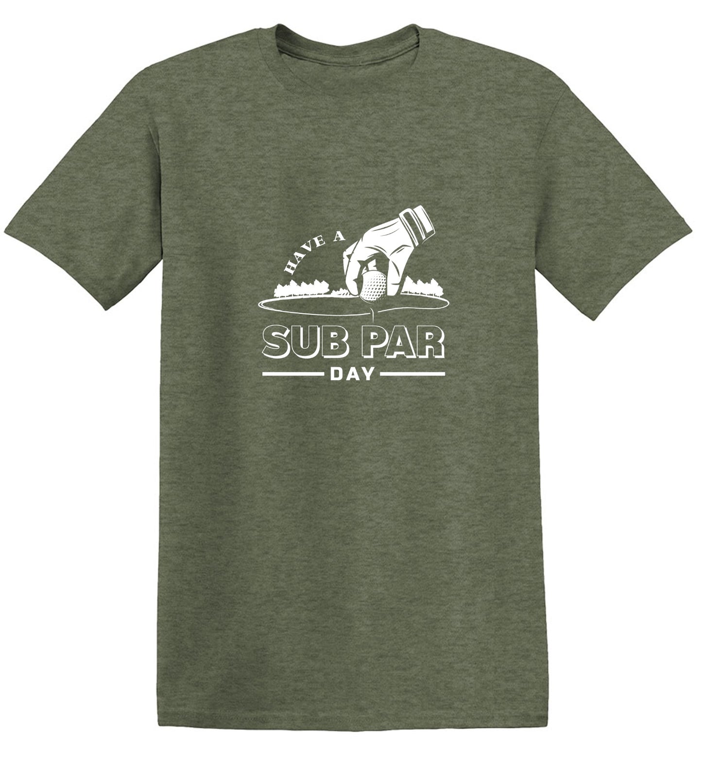 Funny T-Shirts design "Have a Sub Par Day, Mens Gof T Shirt - Youth"