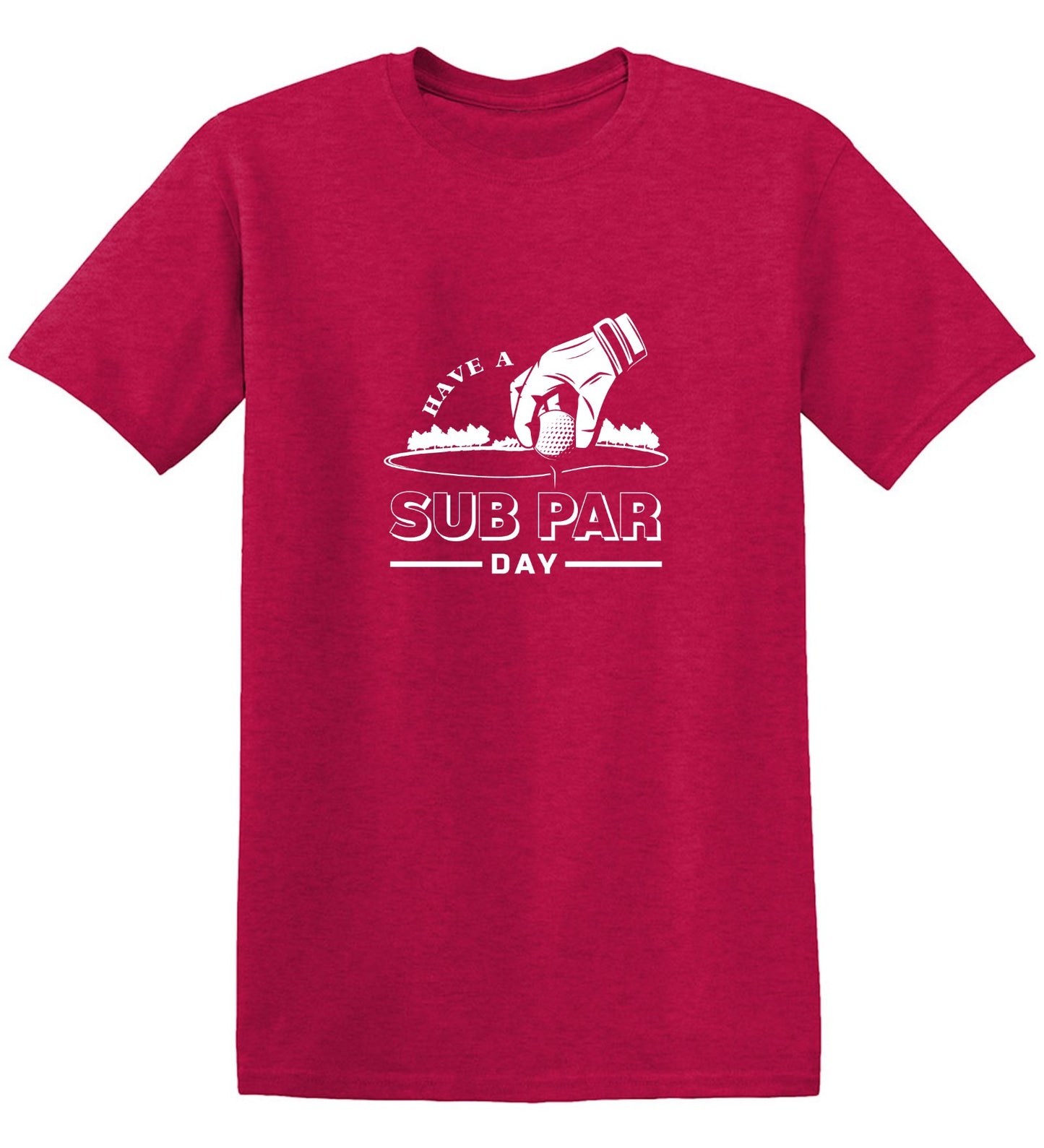 Funny T-Shirts design "Have a Sub Par Day, Mens Gof T Shirt - Youth"