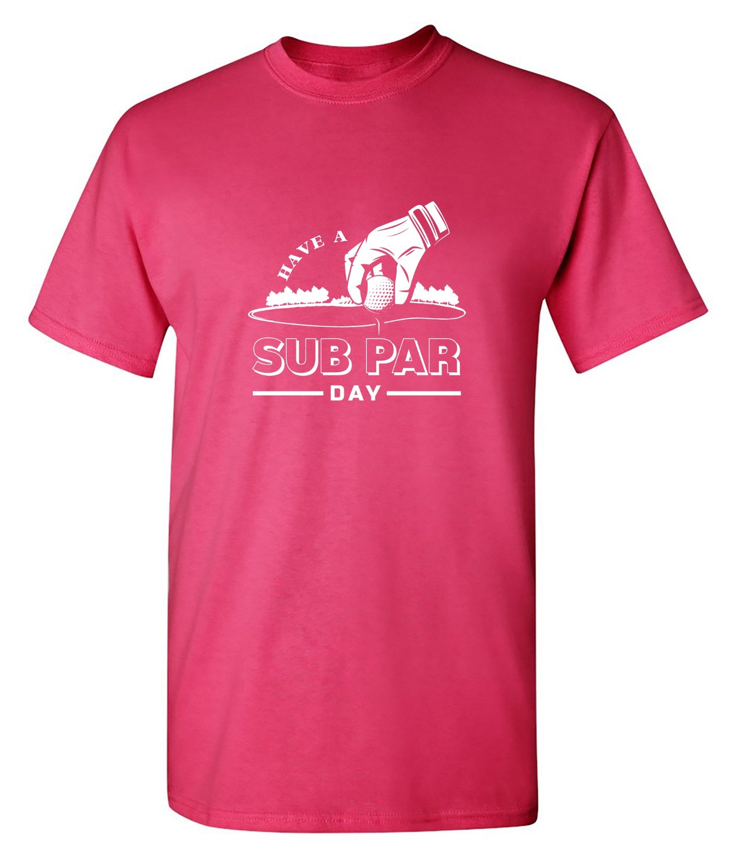Funny T-Shirts design "Have a Sub Par Day, Mens Gof T Shirt - Youth"