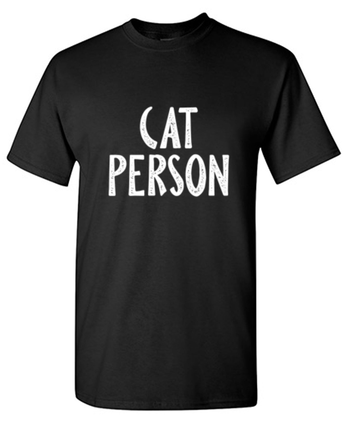 Funny T-Shirts design "Cat Person"