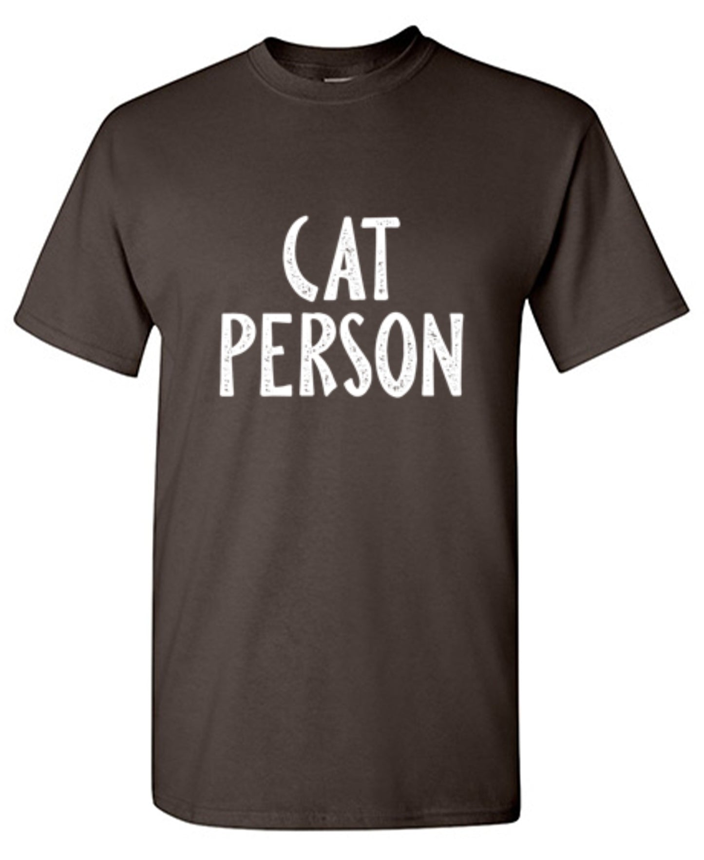 Funny T-Shirts design "Cat Person"