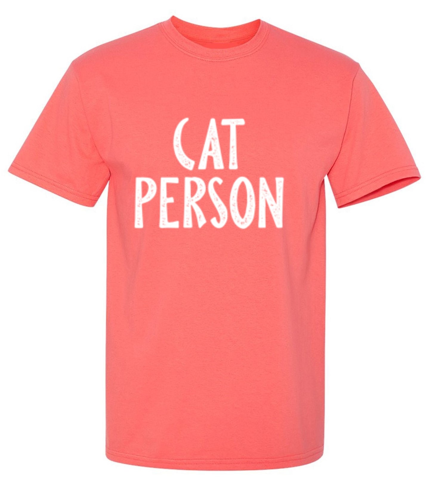 Funny T-Shirts design "Cat Person"