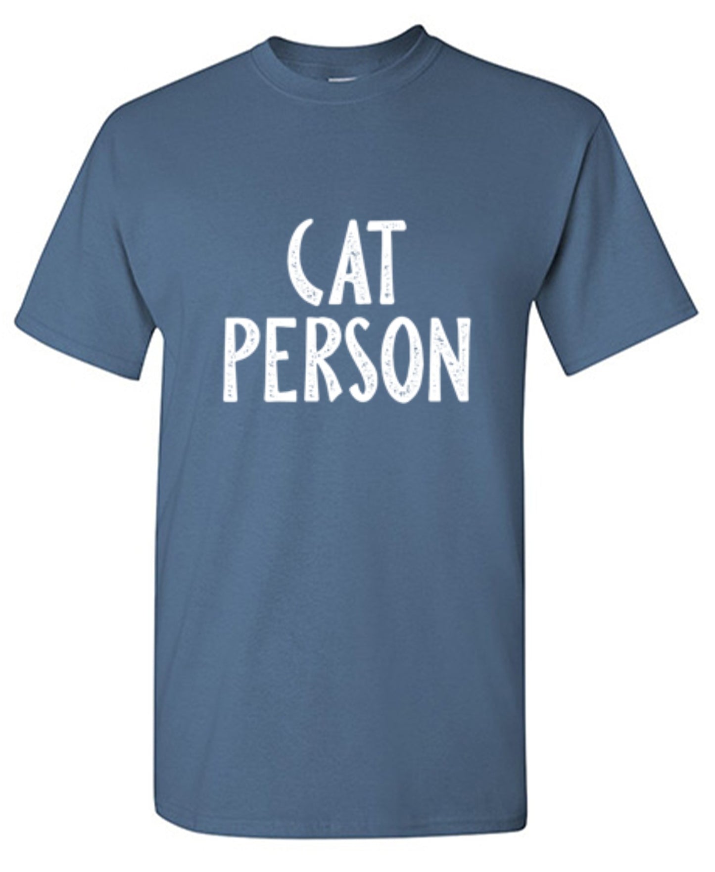 Funny T-Shirts design "Cat Person"